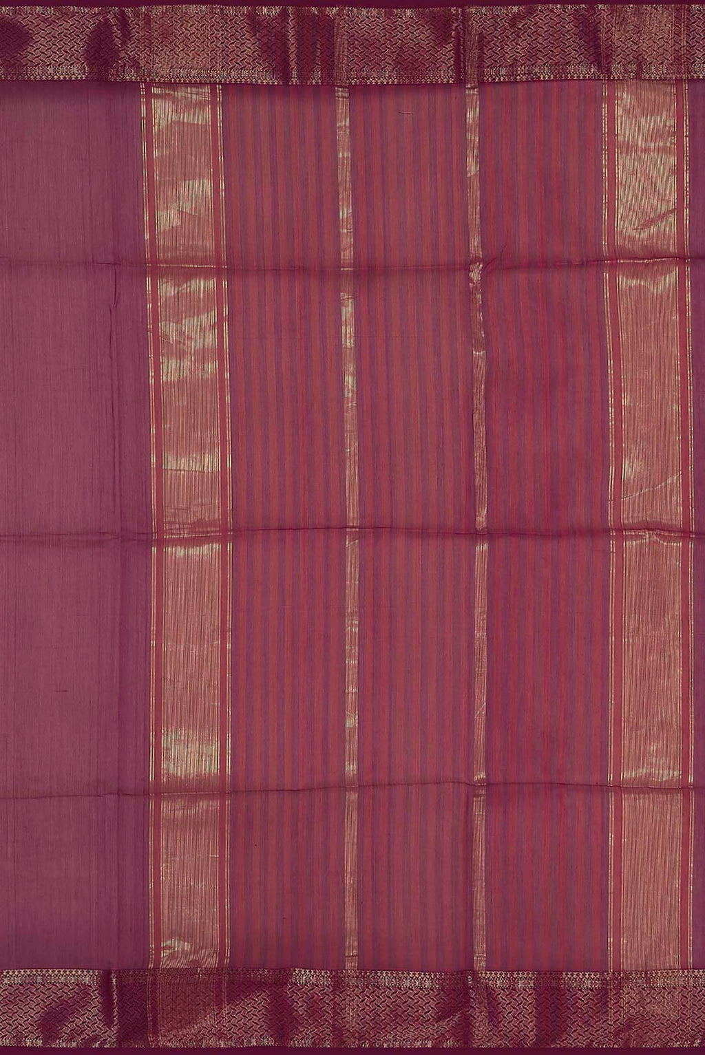 Magenta Maheshwari Silk Cotton Saree