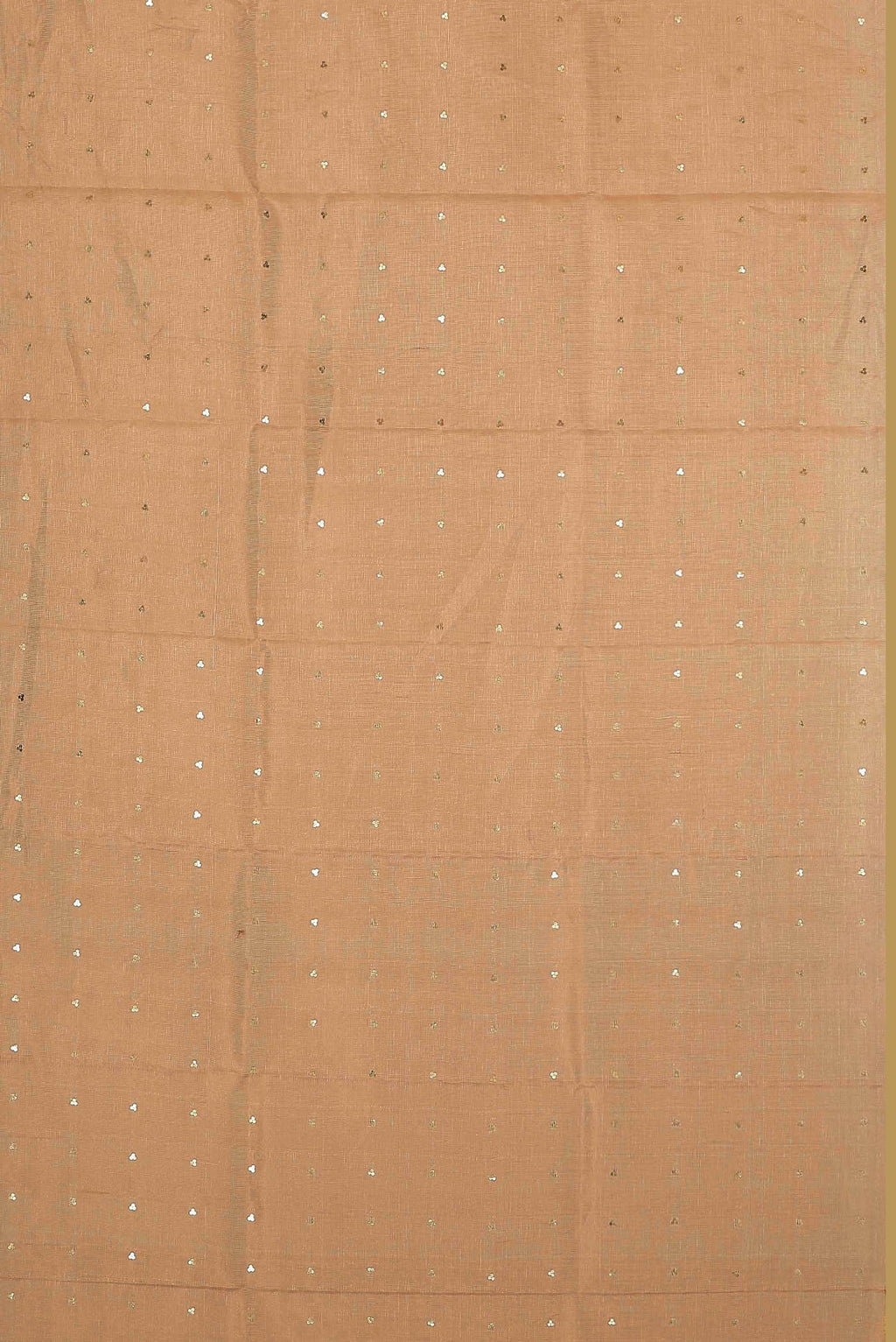 Peach Bhagalpuri Tussar Silk Saree