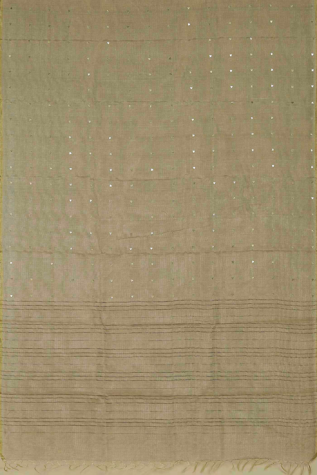 Gold Bhagalpuri Tussar Silk Saree
