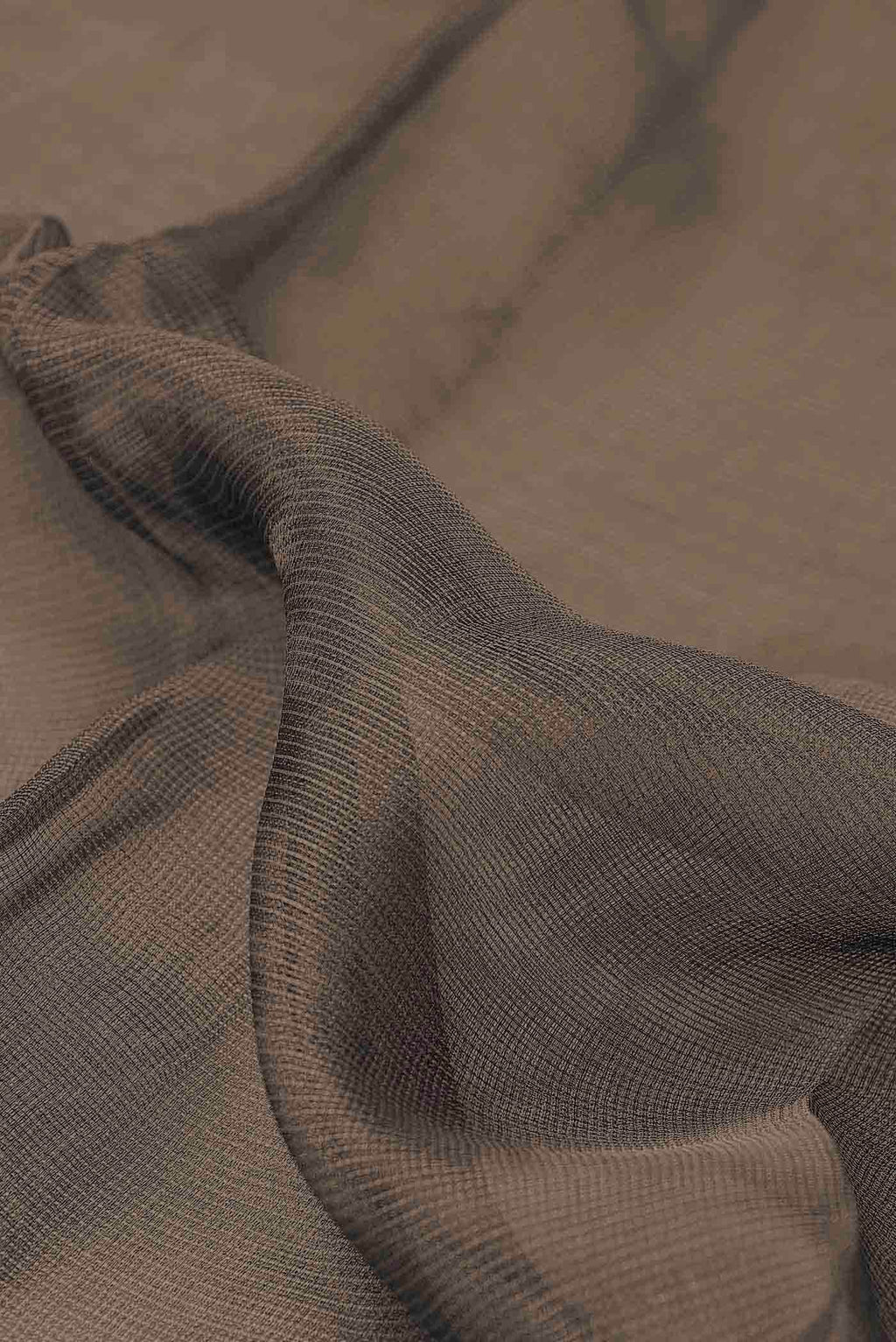 Beige Bhagalpuri Tussar Silk Saree