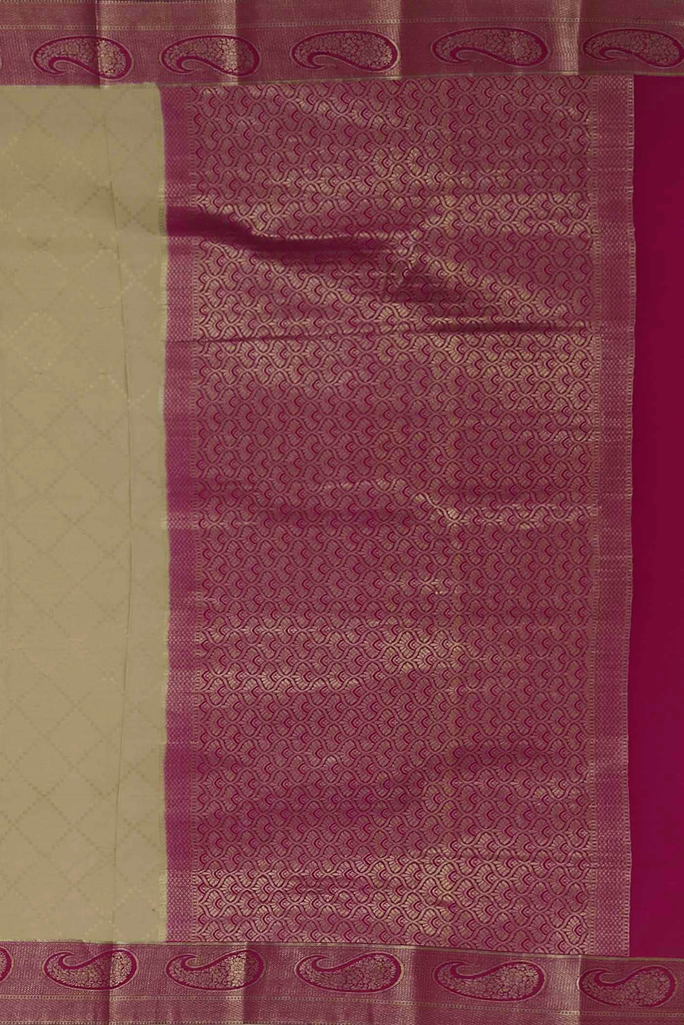 Sandal Mysore Crepe Saree