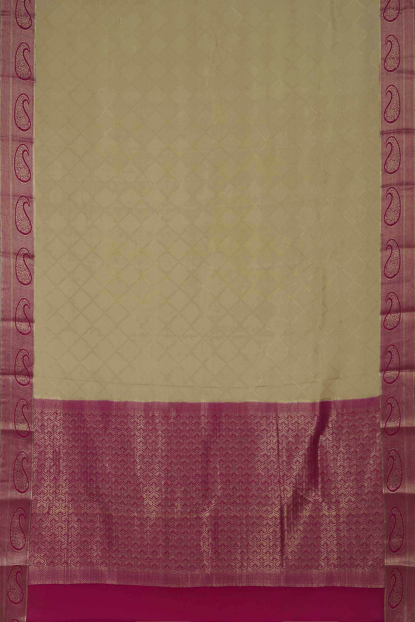 Sandal Mysore Crepe Saree