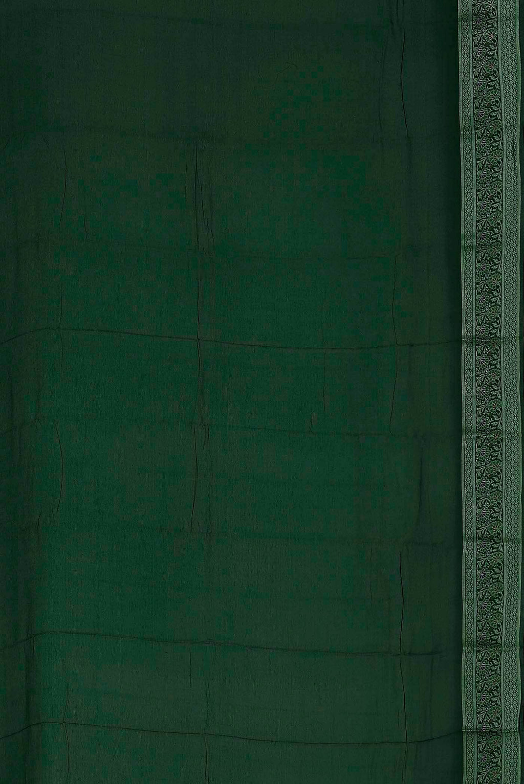 Green Banarasi Georgette Saree