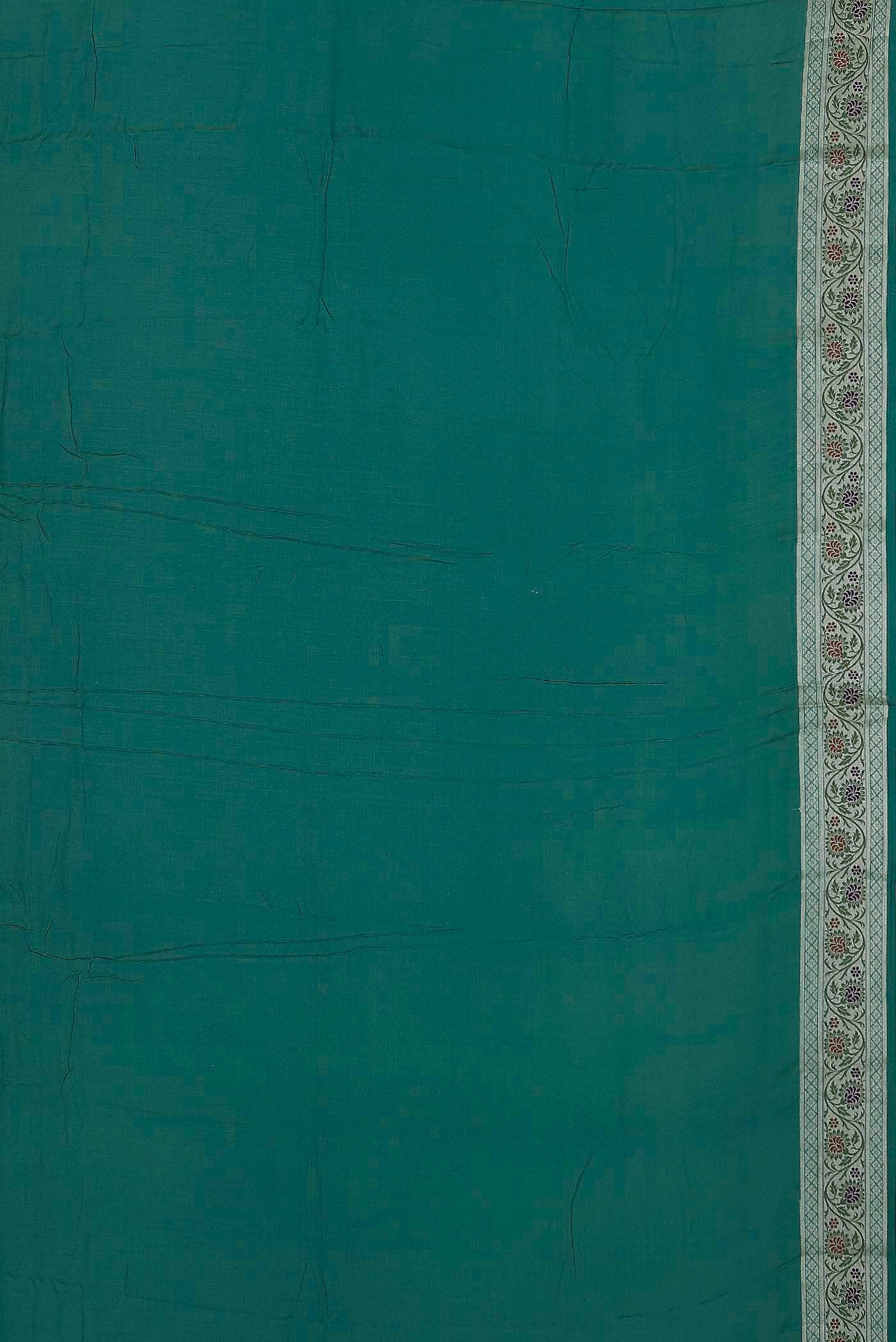 Green Banarasi Georgette Saree