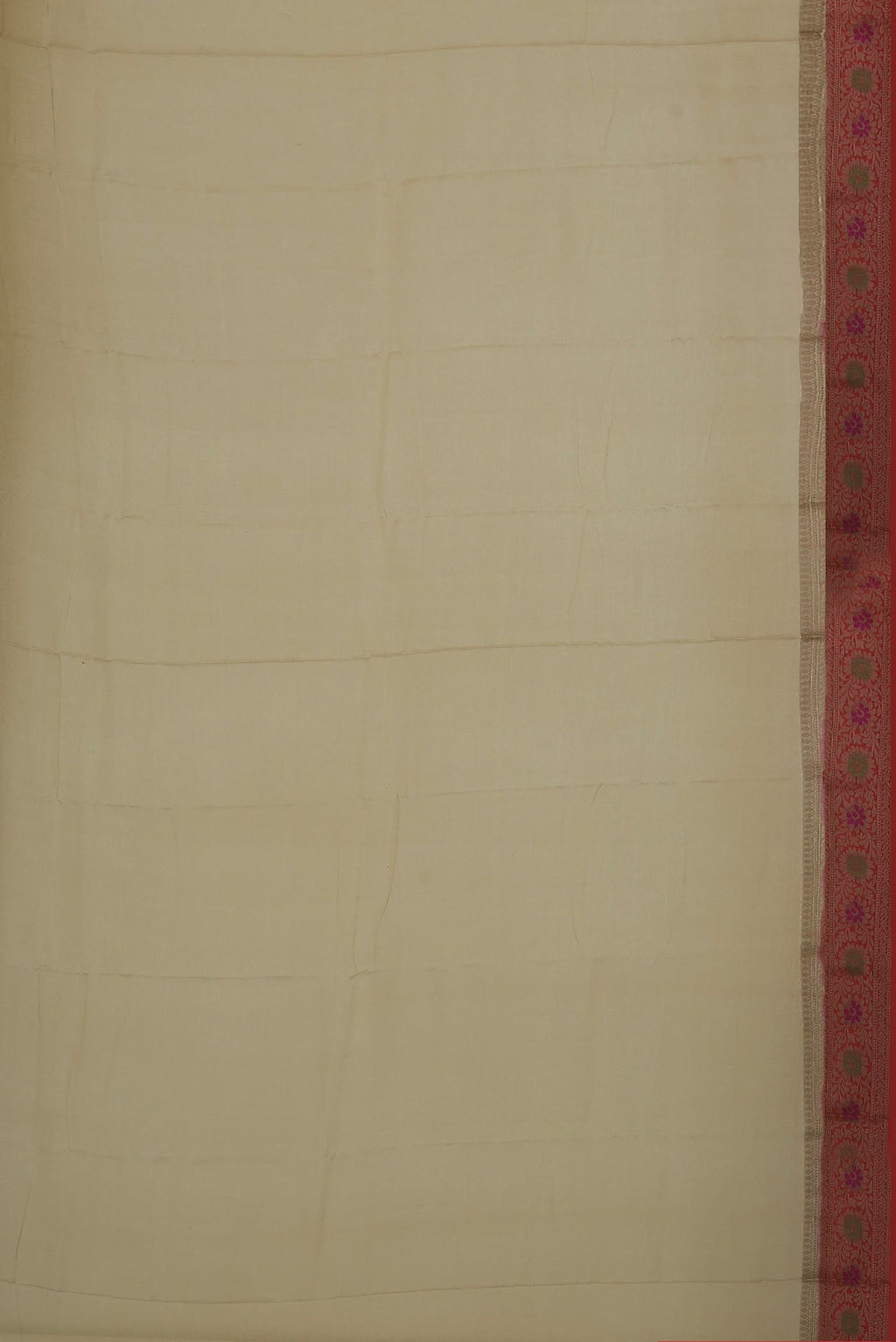 Beige Banarasi Georgette Saree
