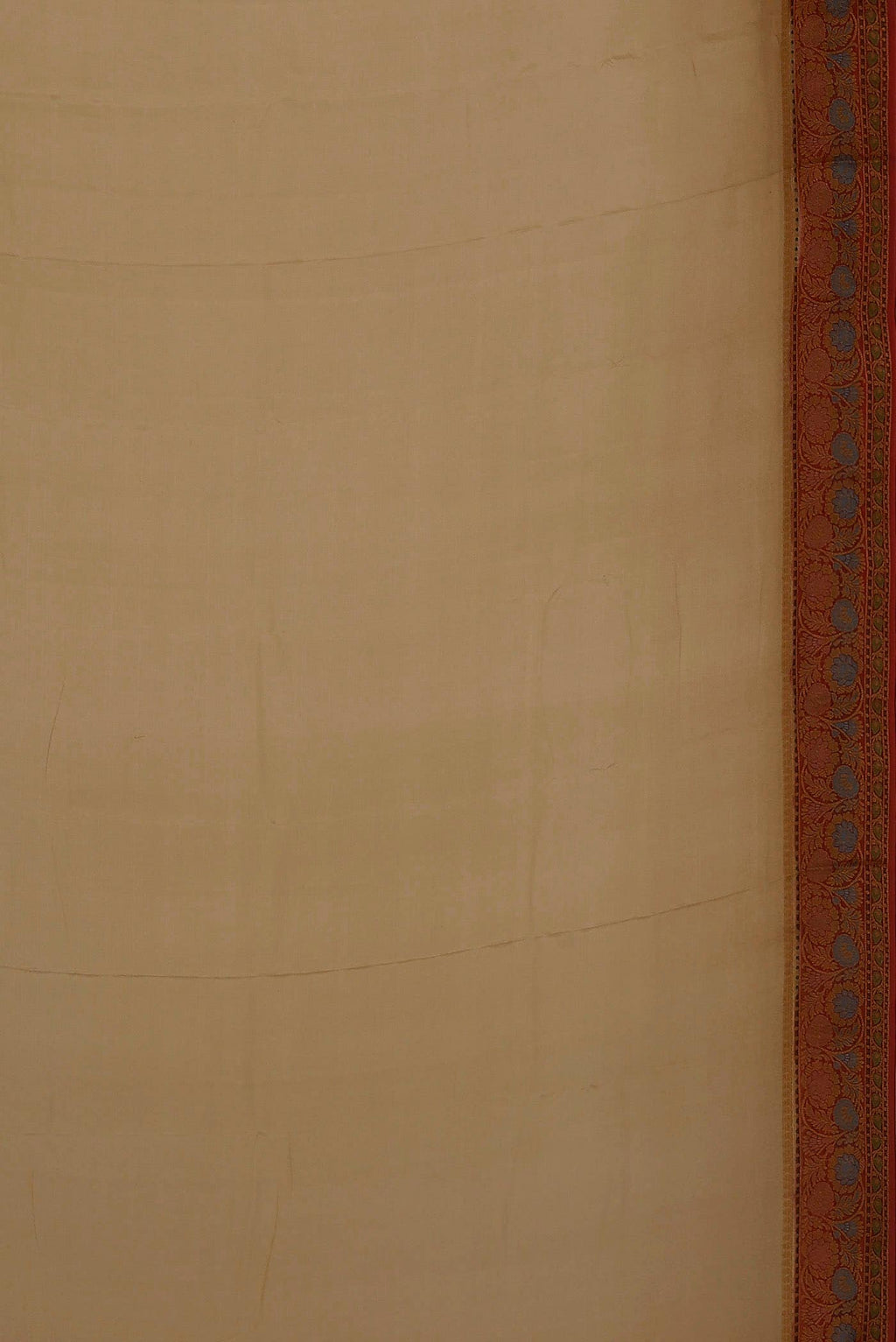 Beige Banarasi Georgette Saree