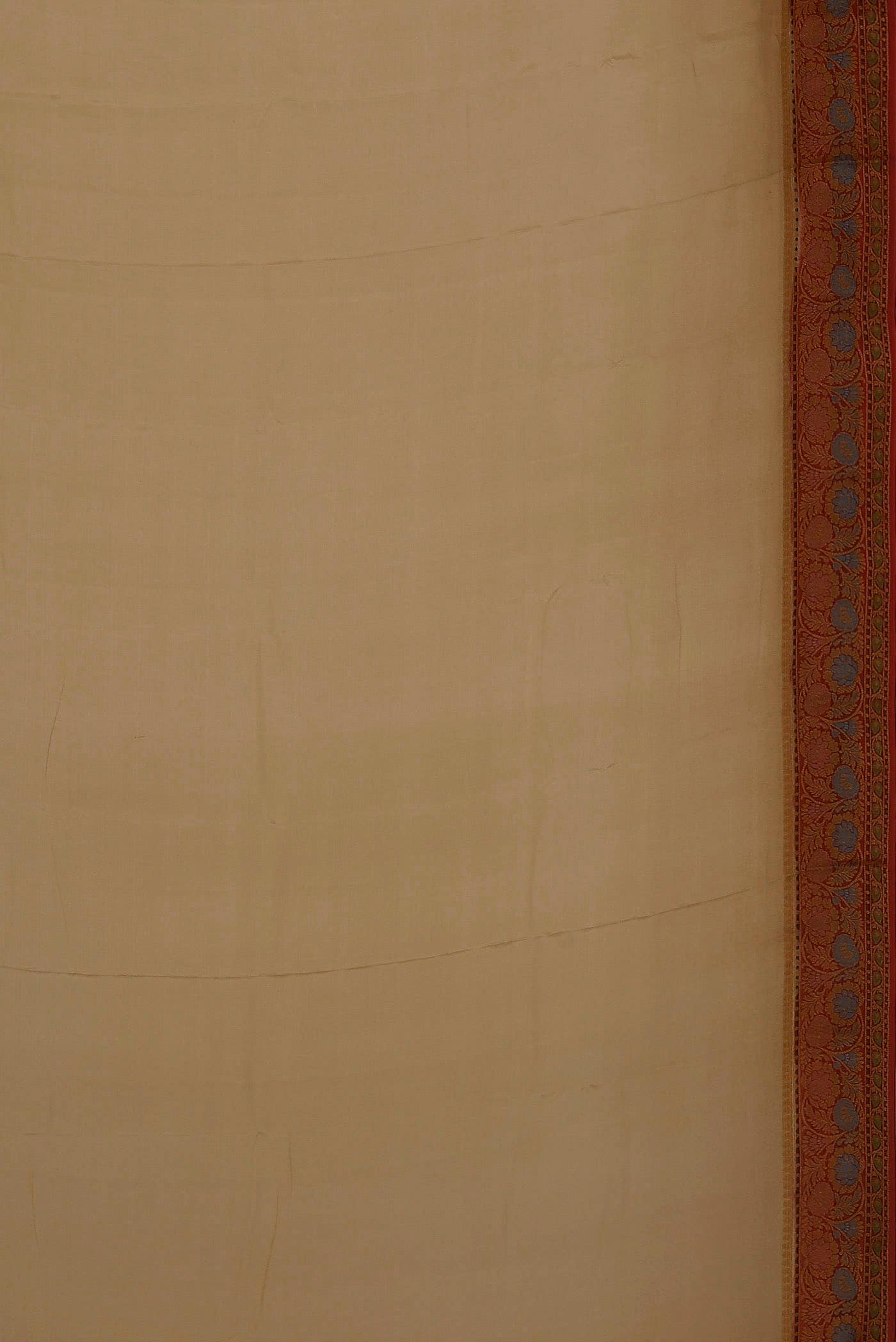 Beige Banarasi Georgette Saree