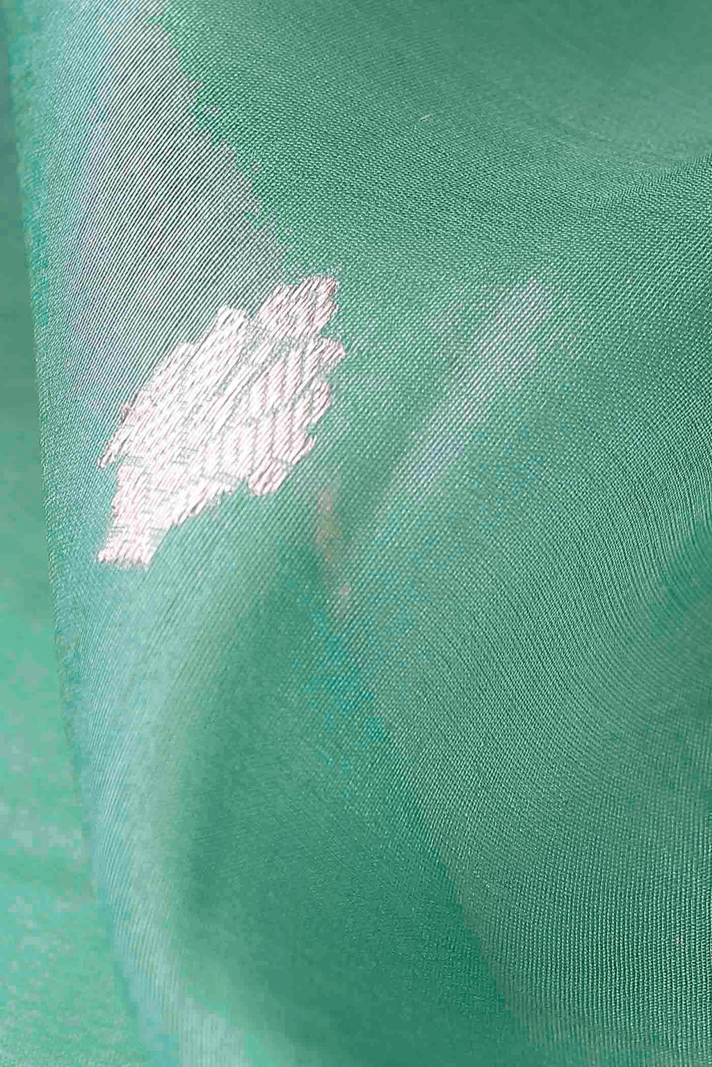 Green Organza Silk Saree
