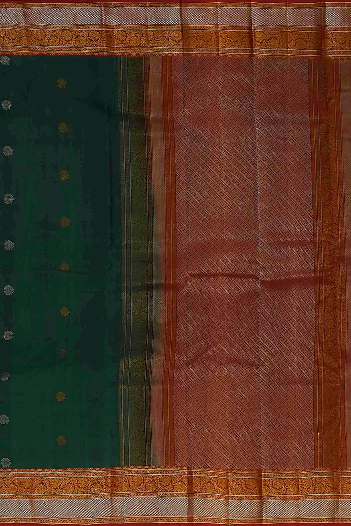Green Kanchipuram Silk Saree