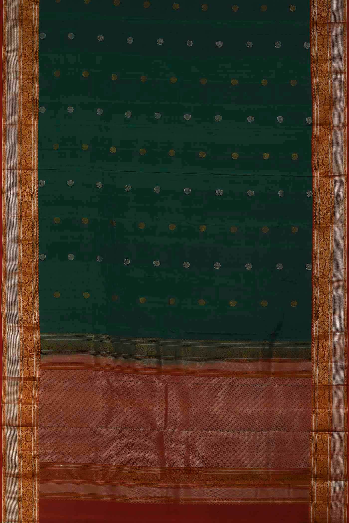 Green Kanchipuram Silk Saree