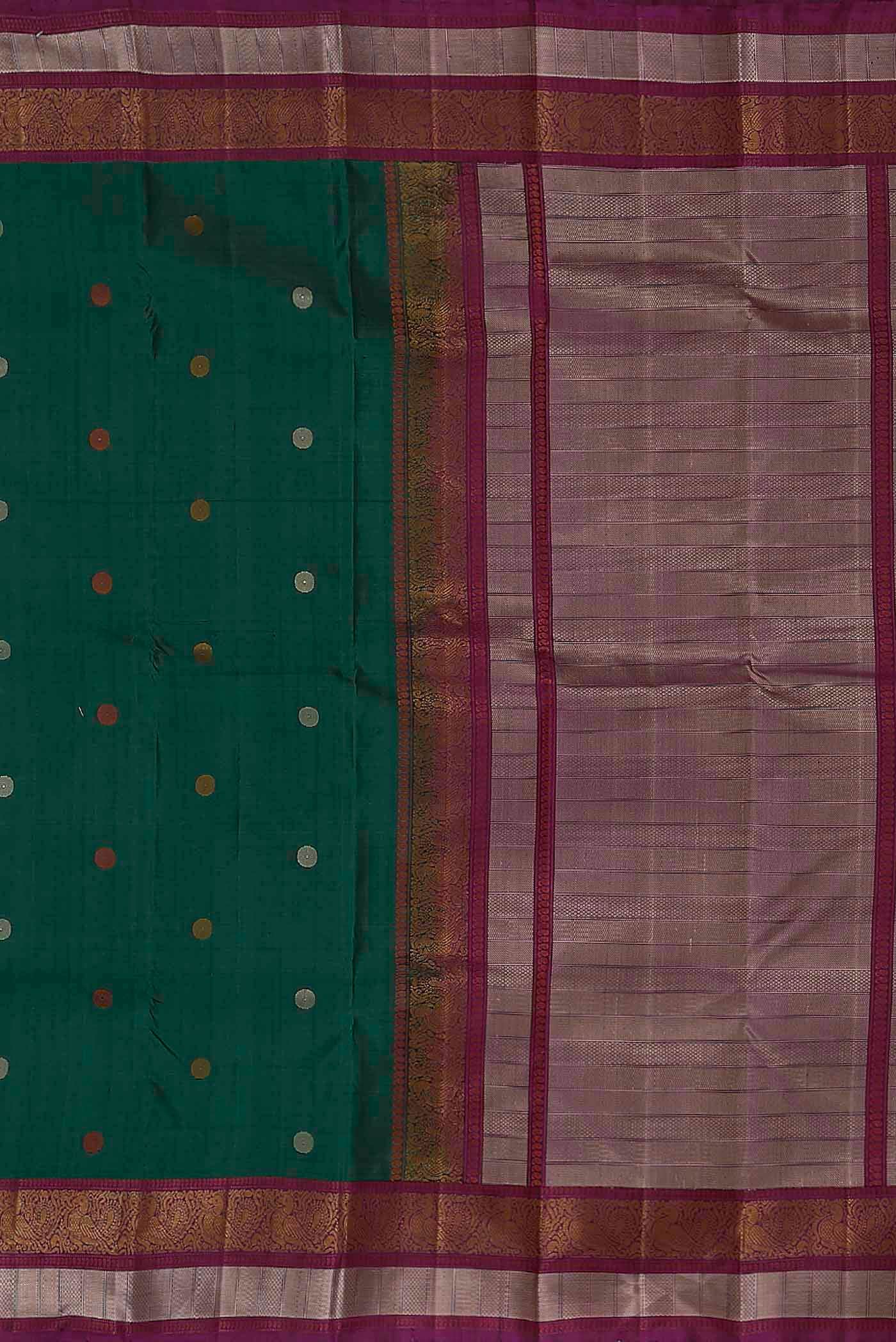 Green Kanchipuram Silk Saree