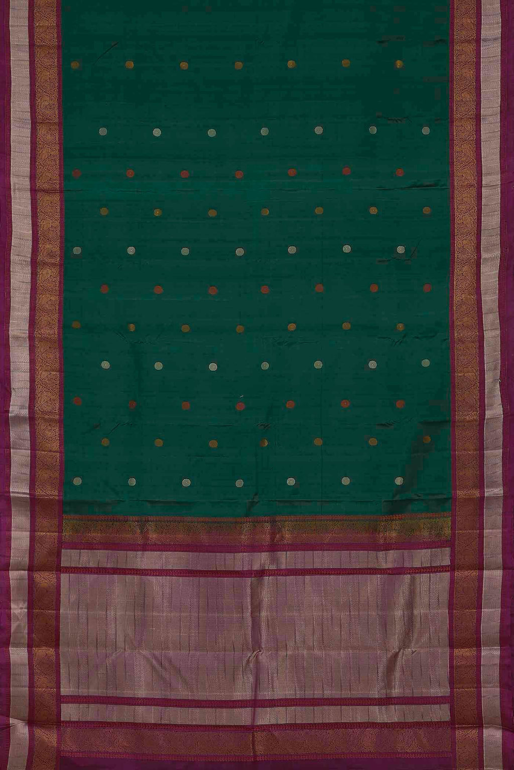 Green Kanchipuram Silk Saree
