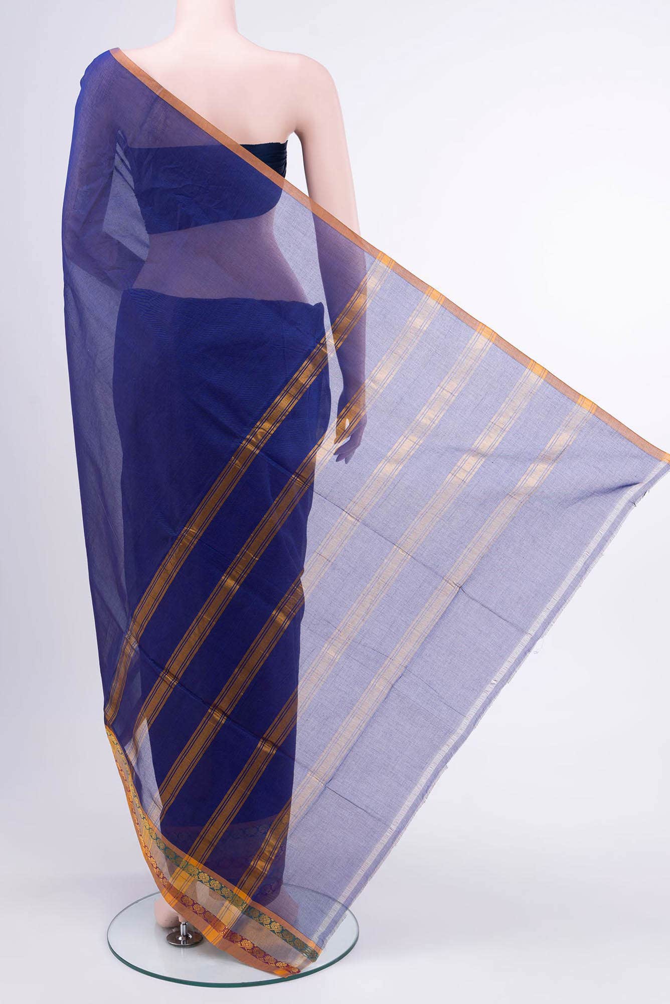 Royal Blue Venkatagiri Cotton Saree