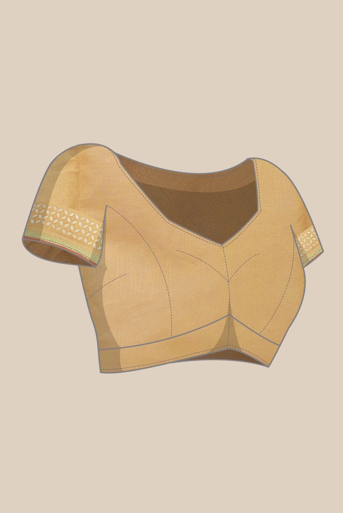Yellow Chanderi Silk Cotton Saree
