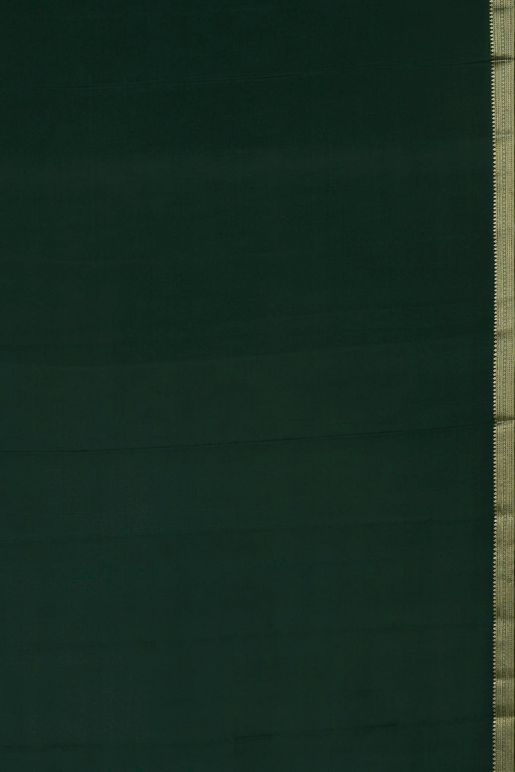 Green Mysore Crepe Saree