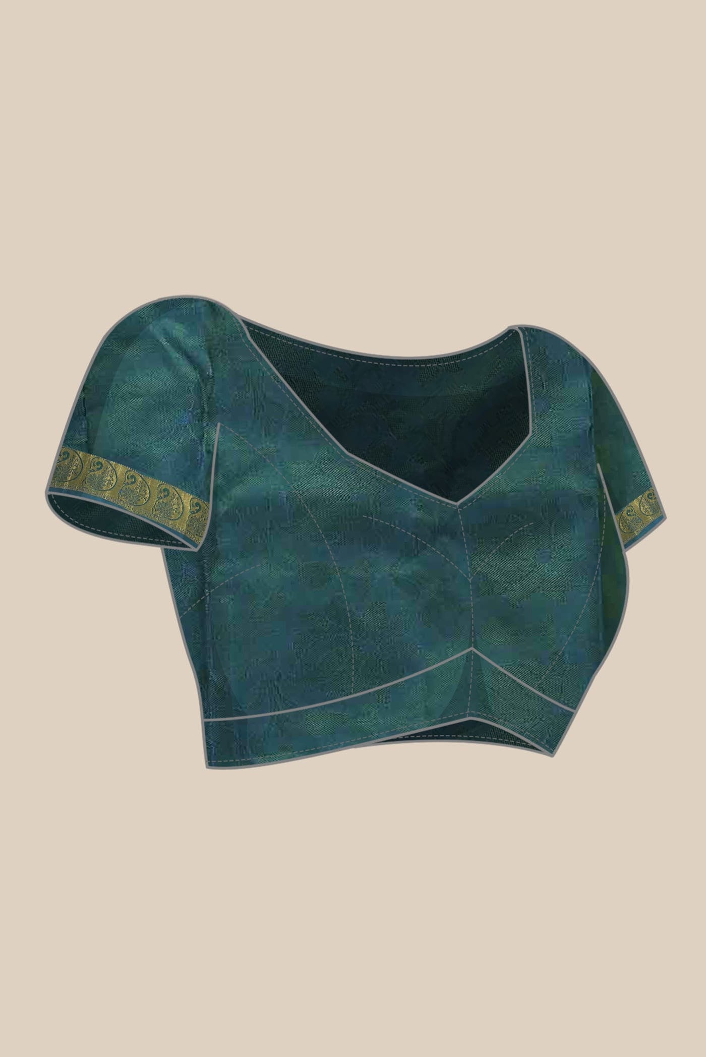 Green Kanchipuram Silk Saree