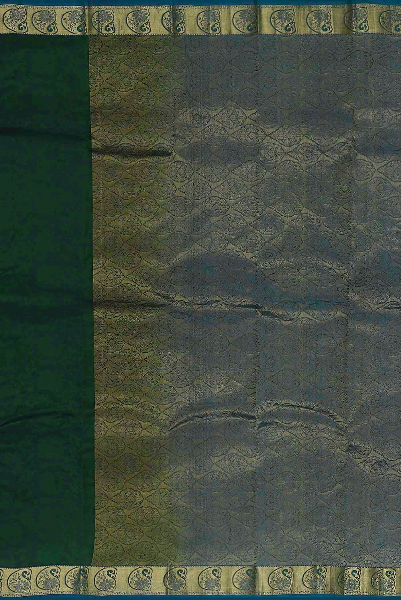 Green Kanchipuram Silk Saree