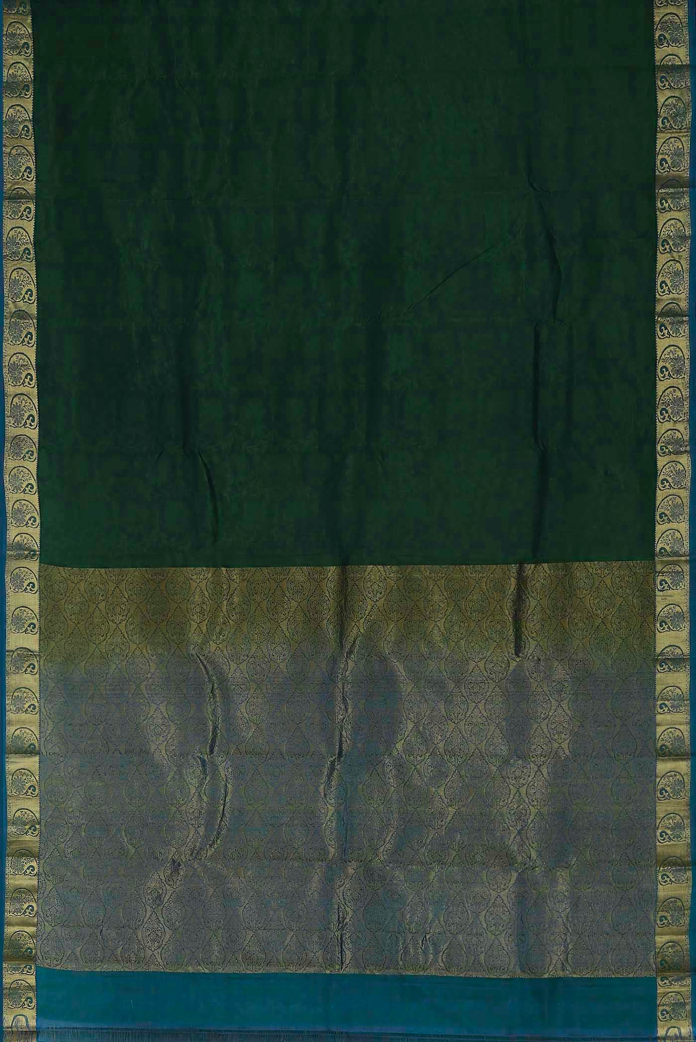 Green Kanchipuram Silk Saree