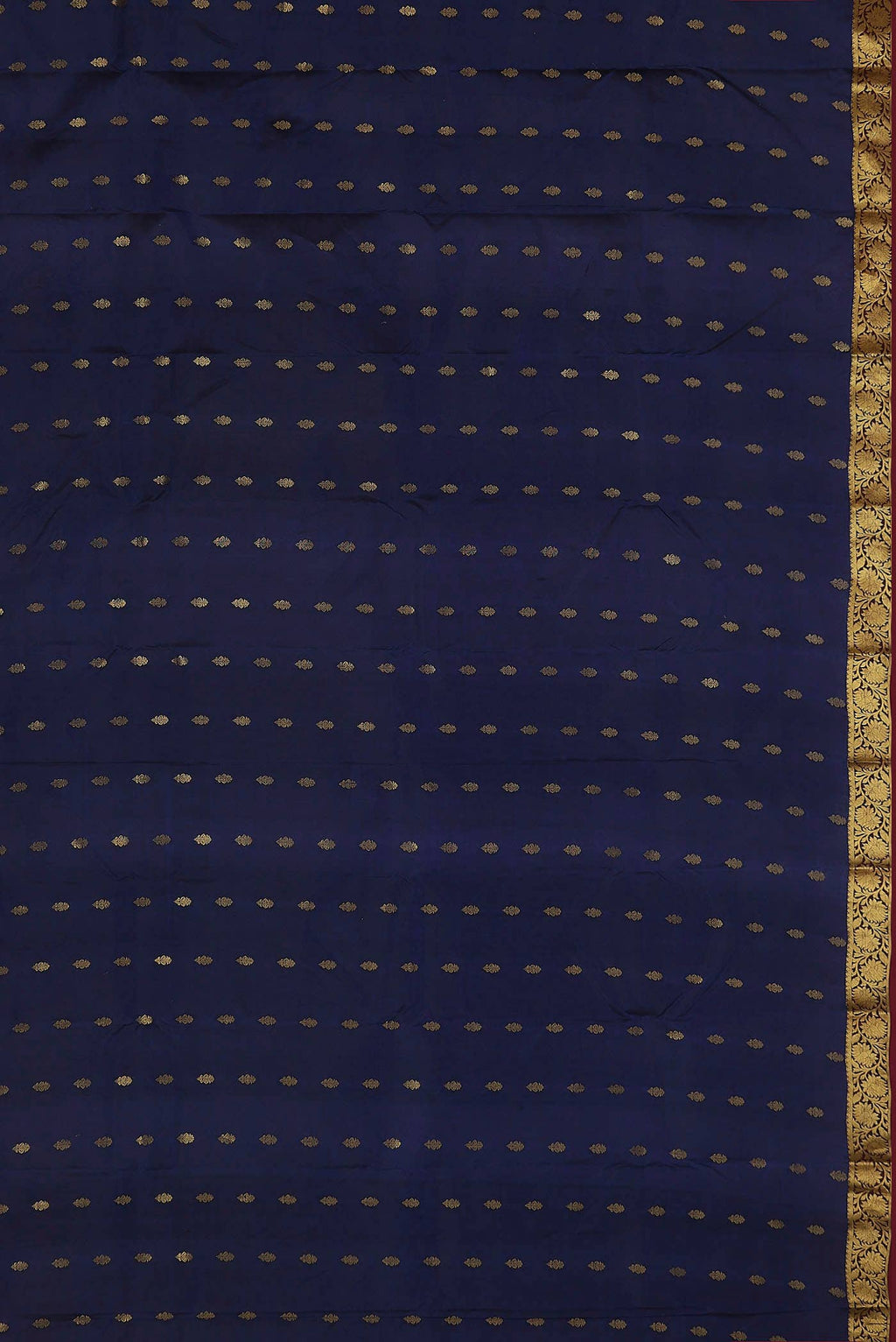Blue Kanchipuram Silk Saree