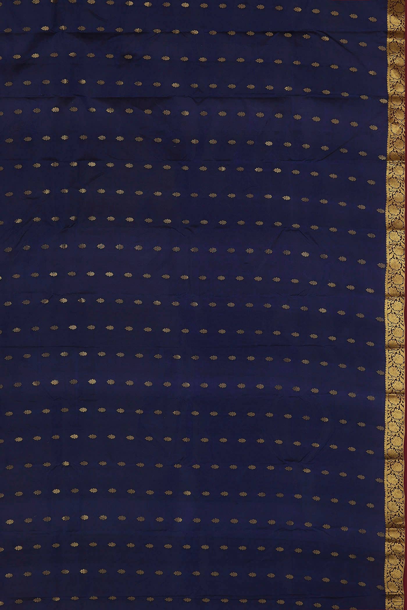 Blue Kanchipuram Silk Saree