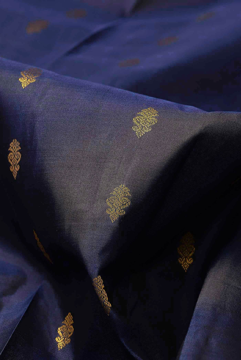Blue Kanchipuram Silk Saree