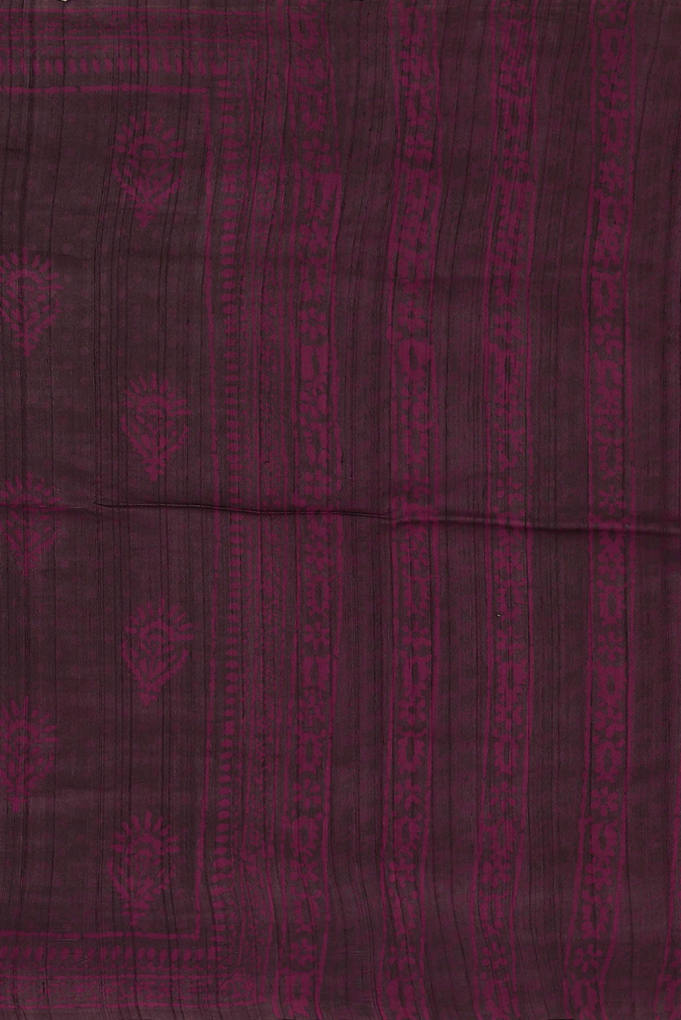 Purple Bhagalpuri Tussar Silk Saree