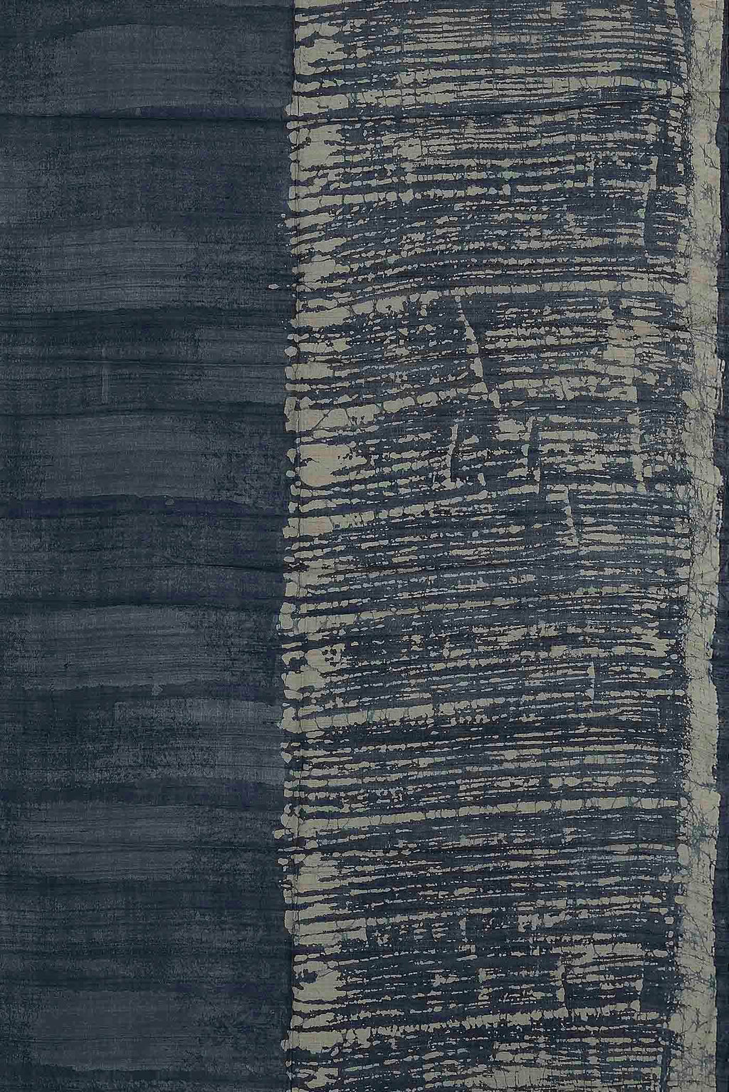 Blue Bhagalpuri Tussar Silk Saree