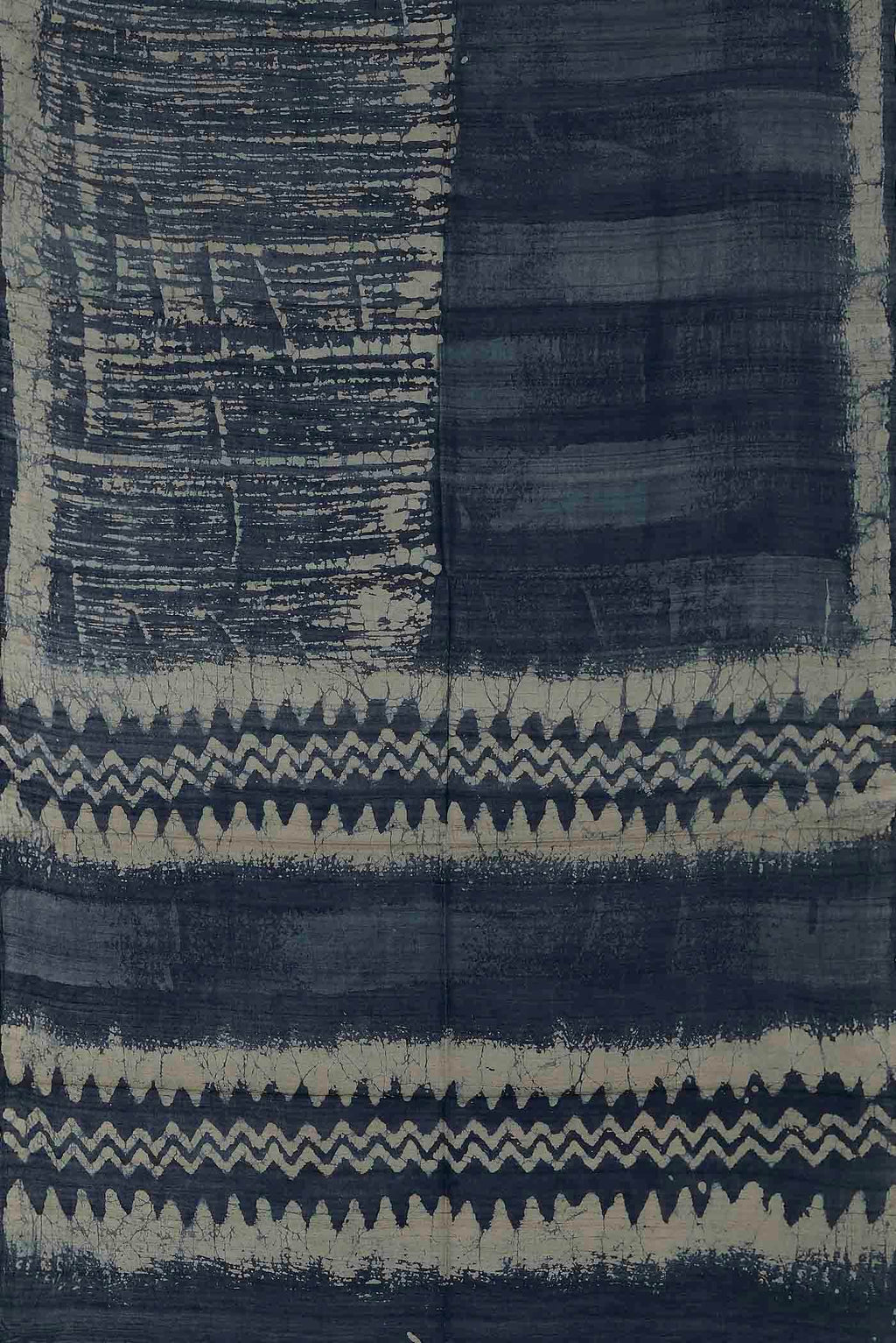 Blue Bhagalpuri Tussar Silk Saree