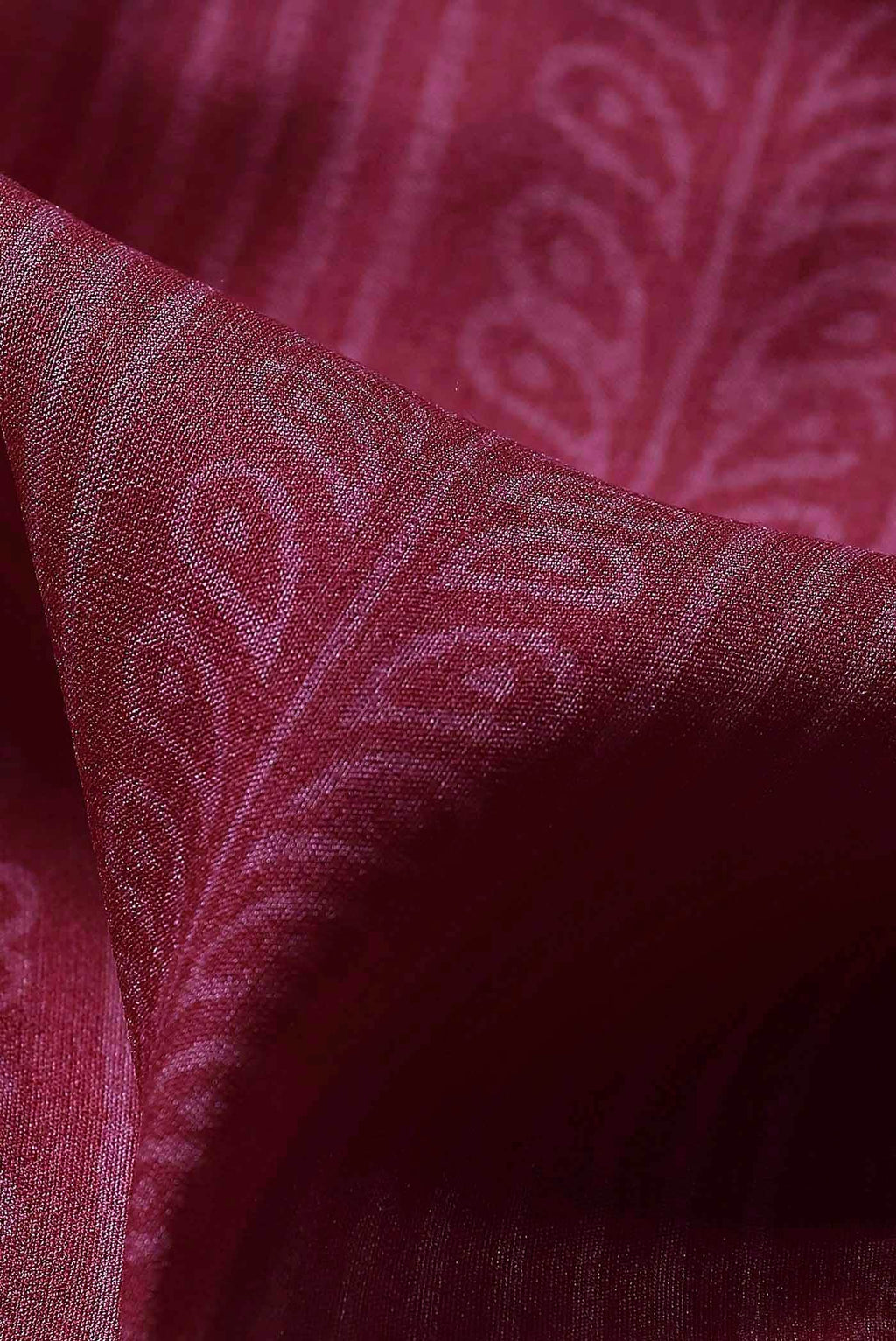 Pink Bhagalpuri Tussar Silk Saree