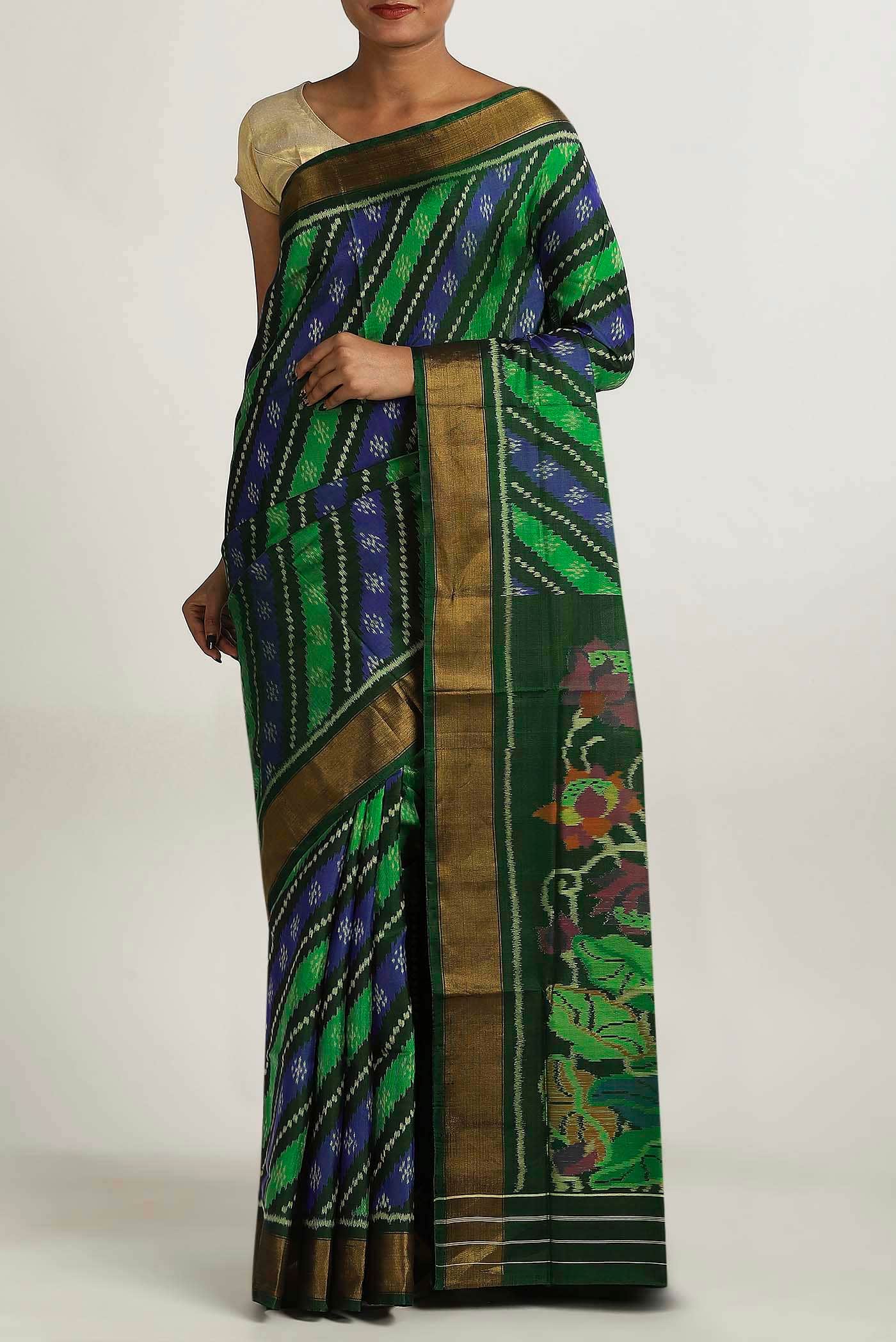 Multi Rajkot Patola Silk Saree