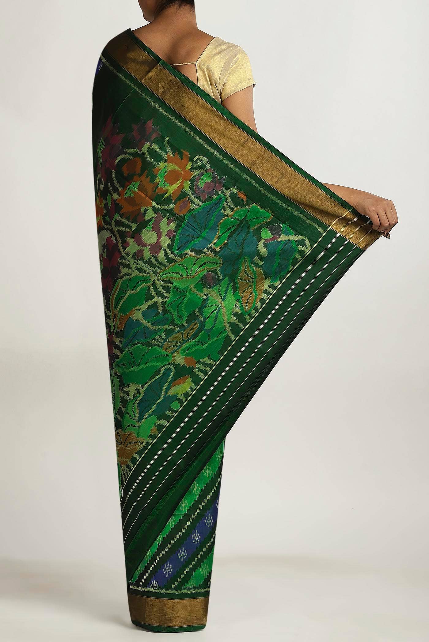 Multi Rajkot Patola Silk Saree