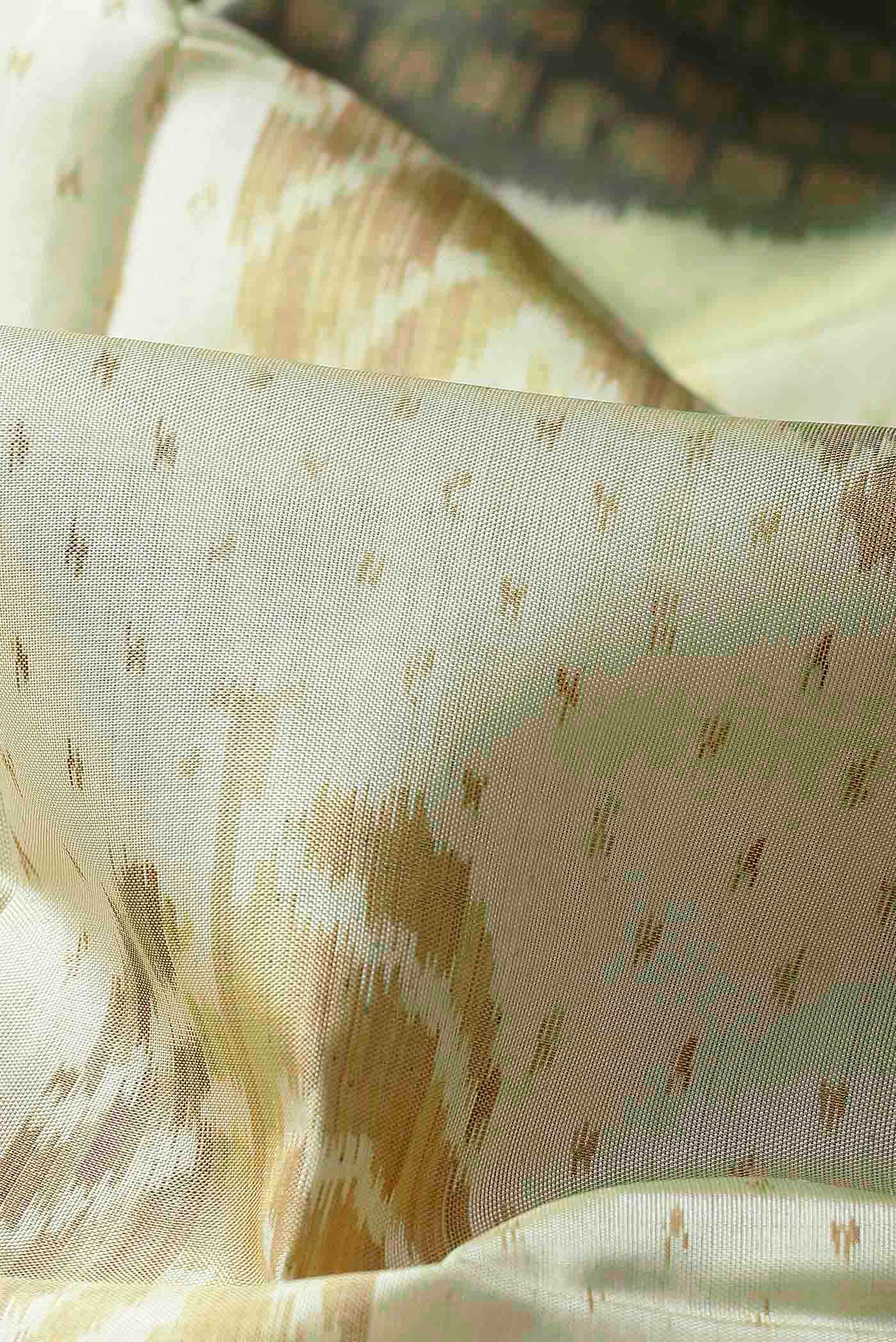 Cream Rajkot Patola Silk Saree