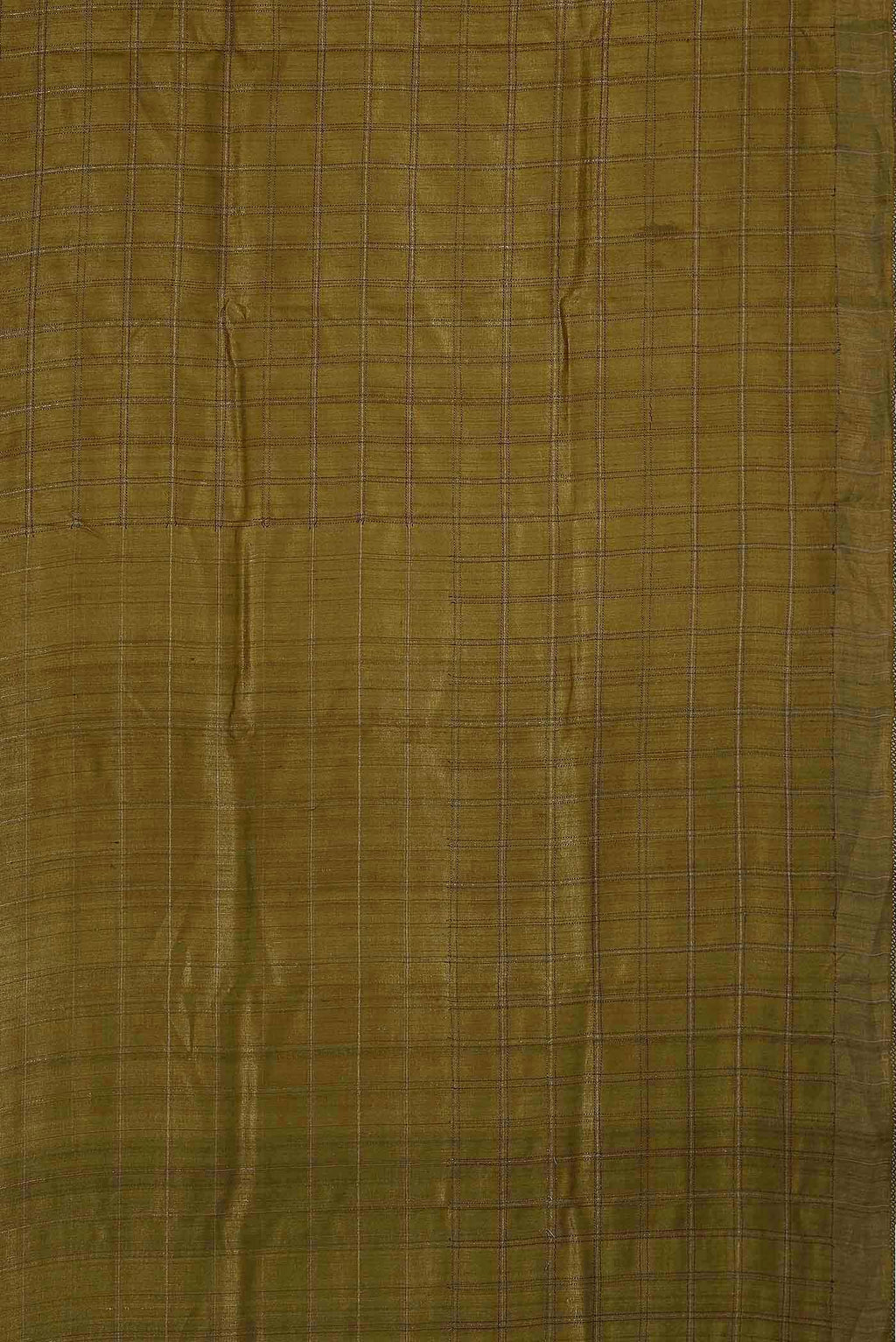 Brown Bhagalpuri Tussar Silk Saree
