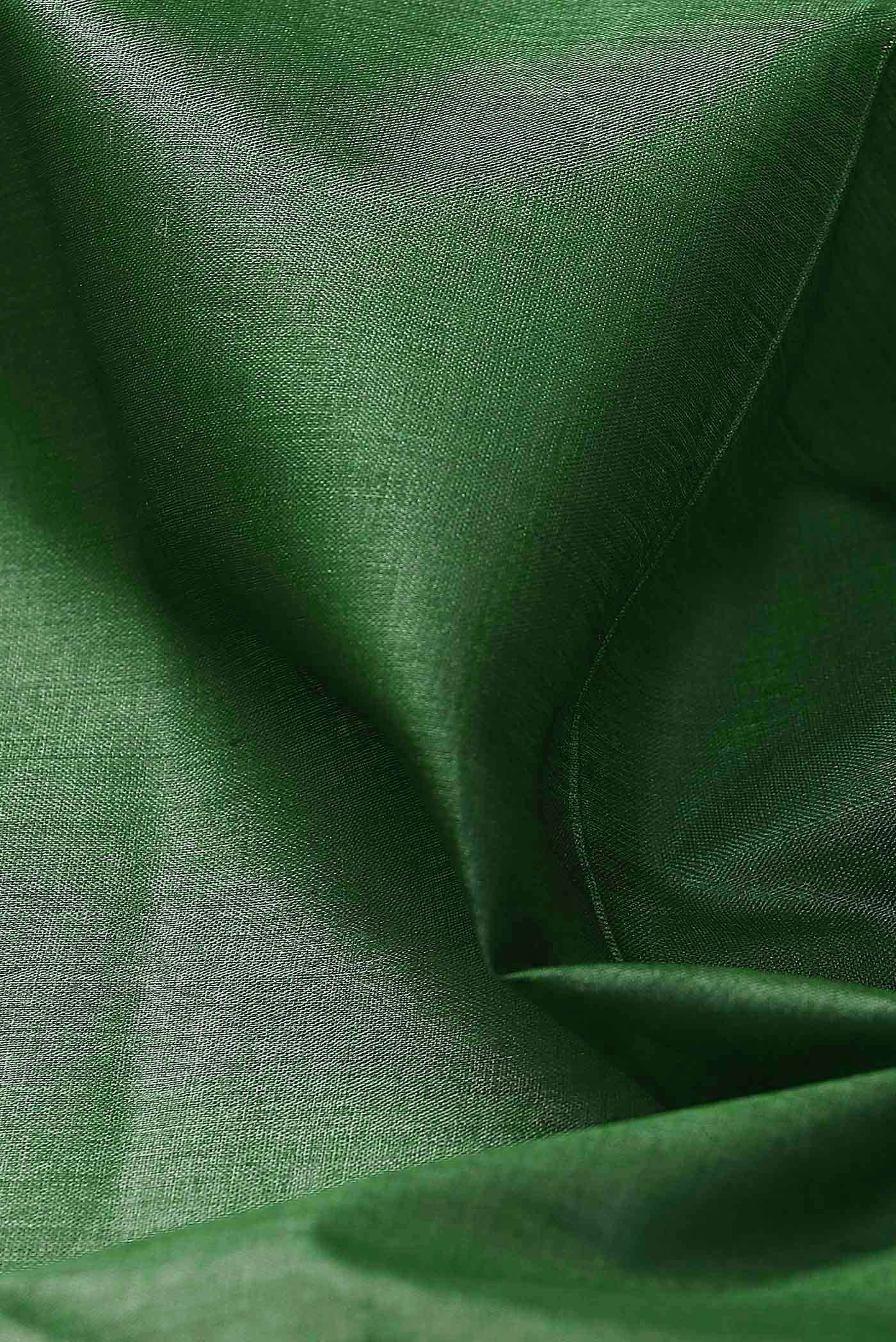 Green Banarasi Tussar Silk Saree