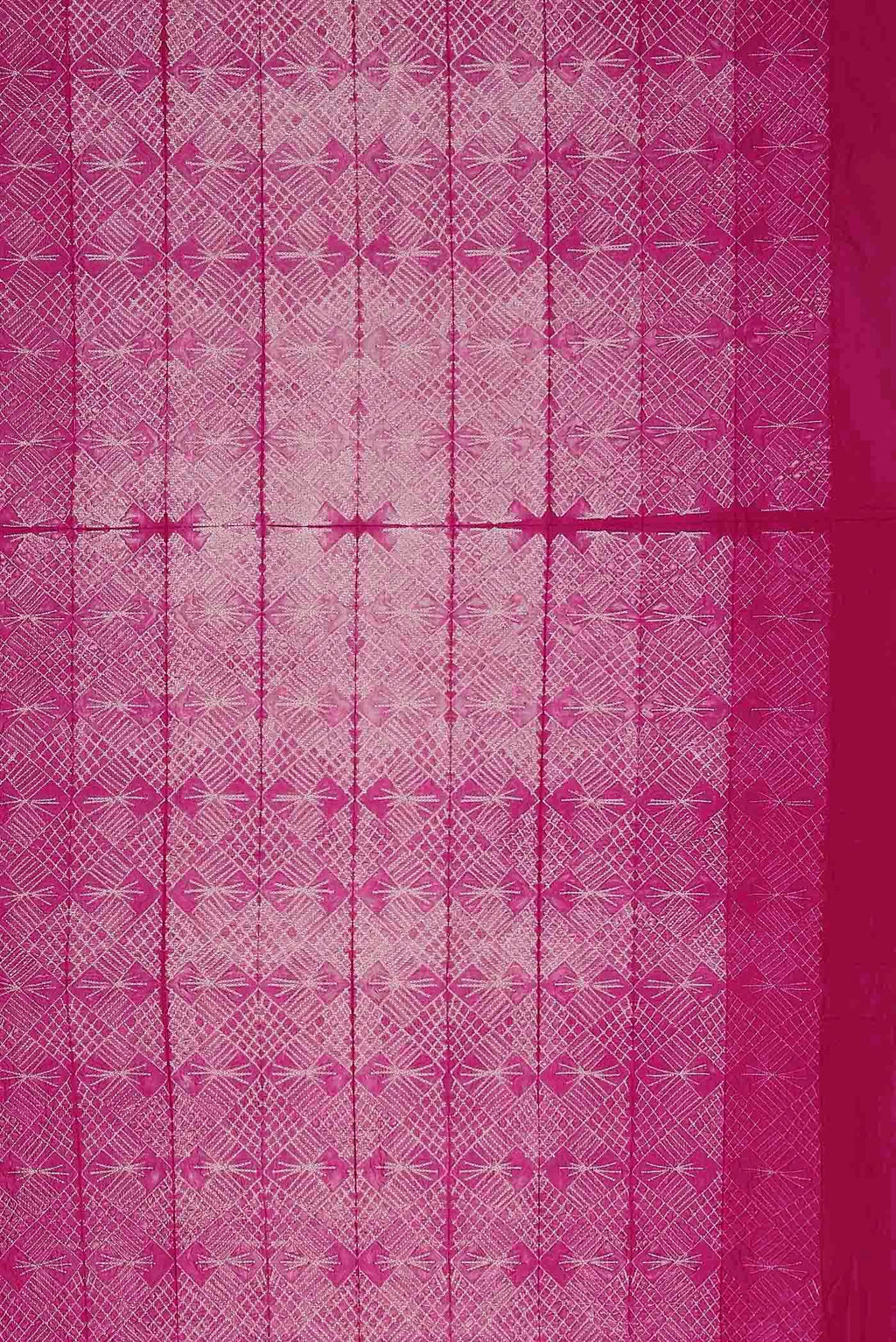 Pink Bhagalpuri Tussar Silk Saree