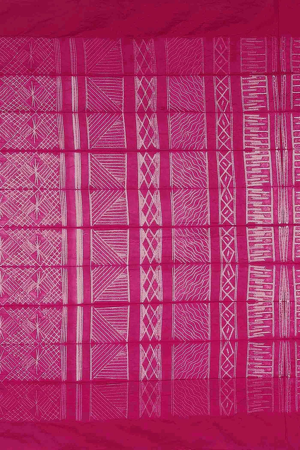 Pink Bhagalpuri Tussar Silk Saree