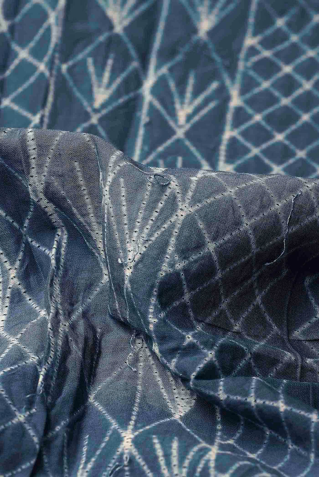 Blue Chanderi Silk Cotton Saree