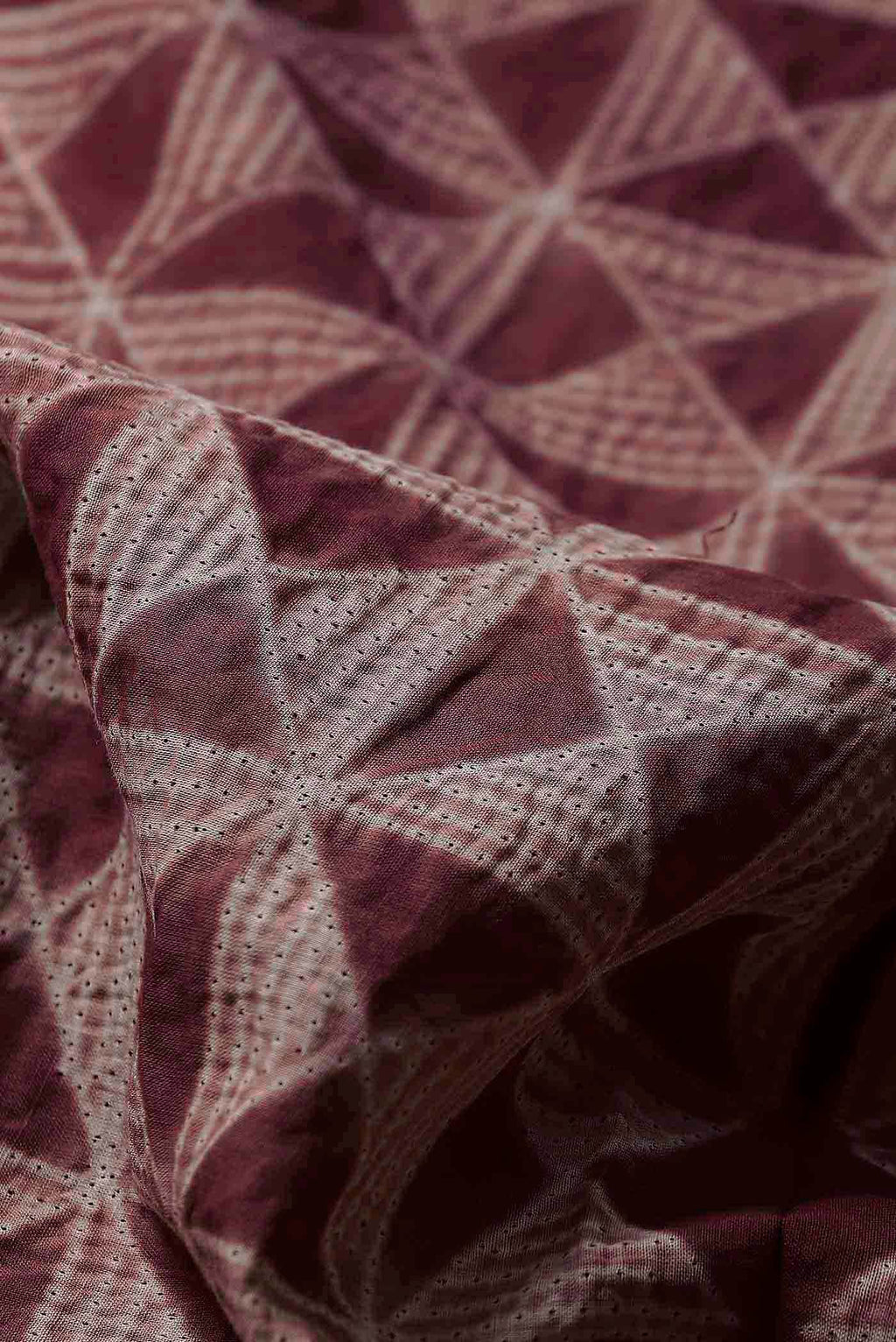 Brown Chanderi Silk Cotton Saree
