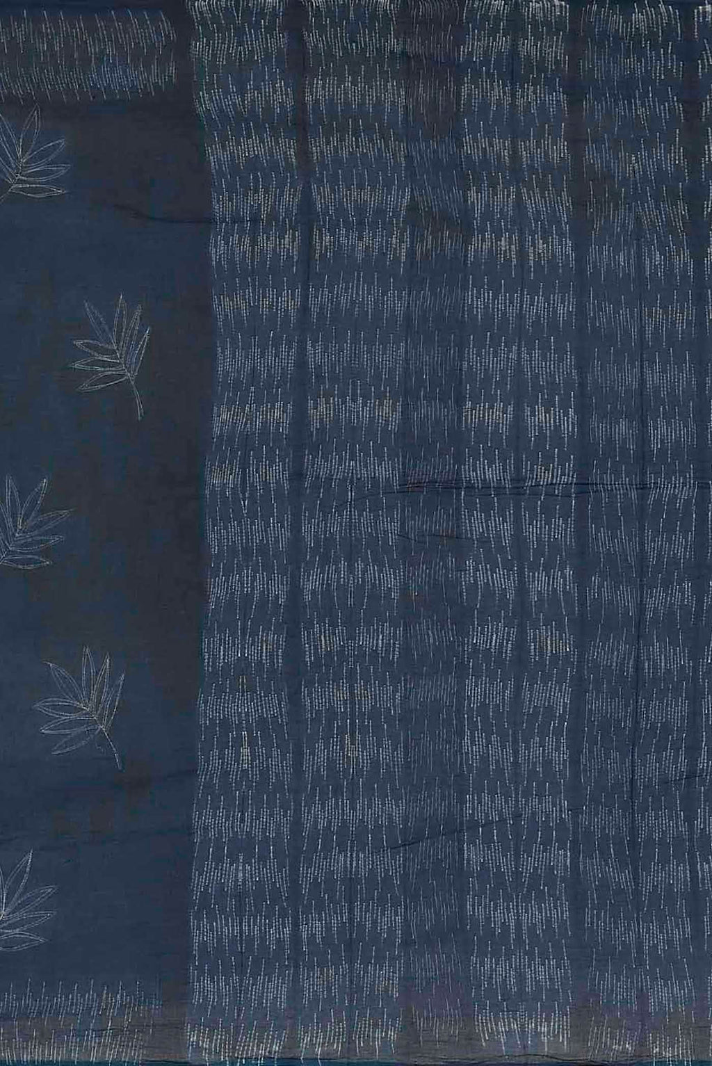 Blue Chanderi Silk Cotton Saree