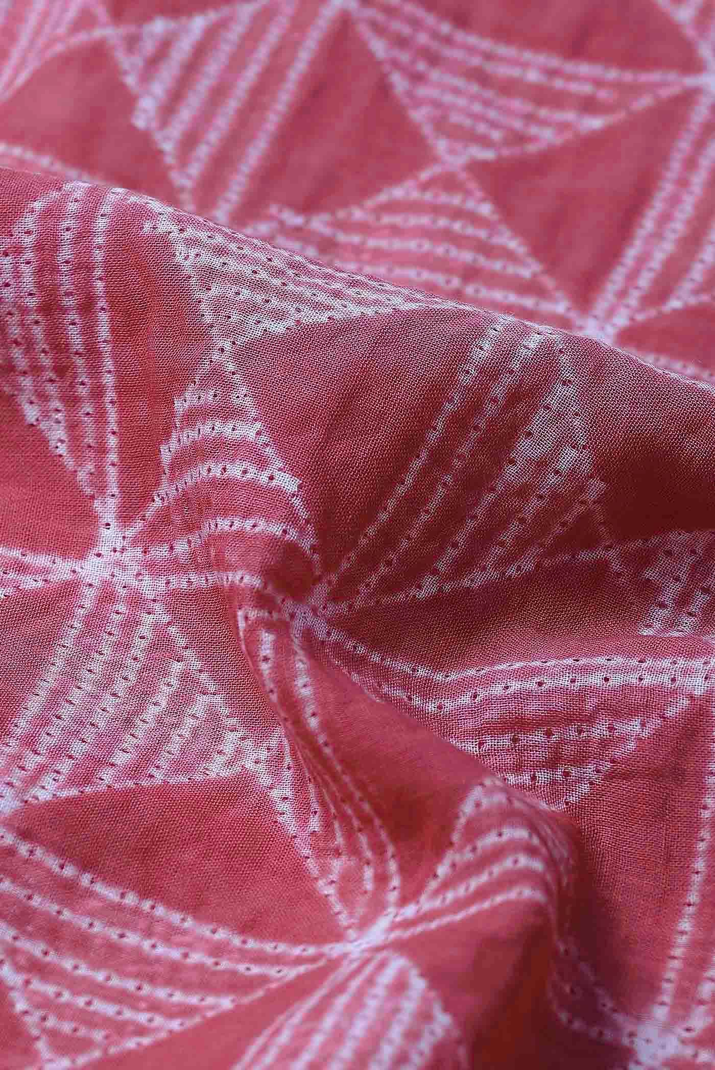 Pink Chanderi Silk Cotton Saree