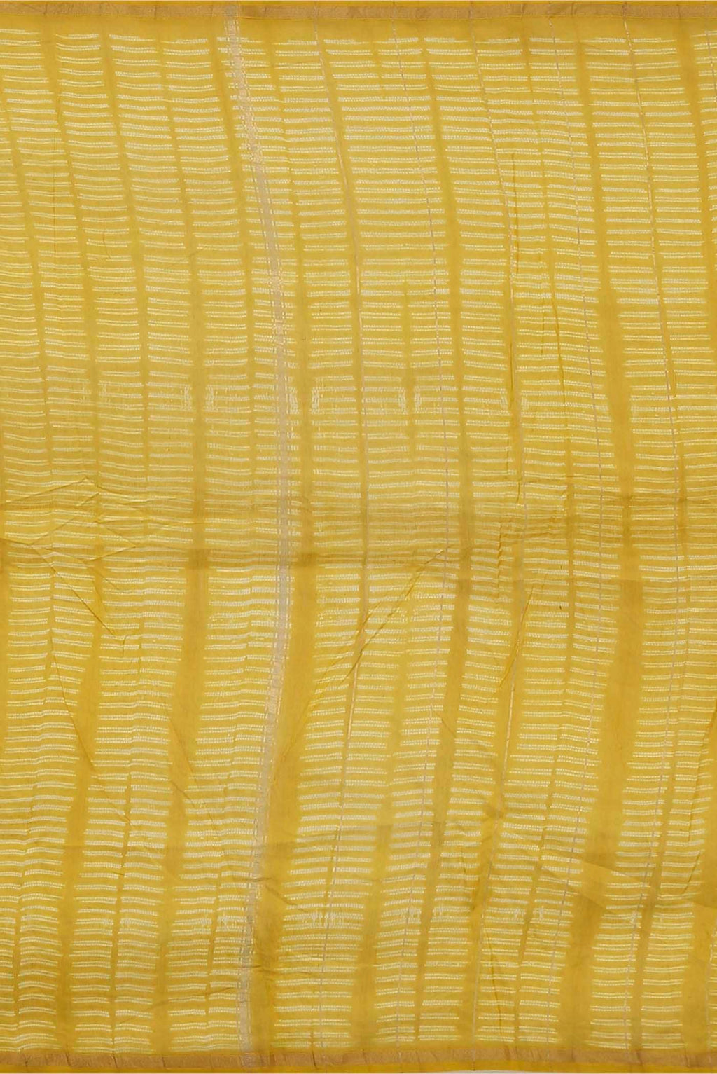 Yellow Chanderi Silk Cotton Saree