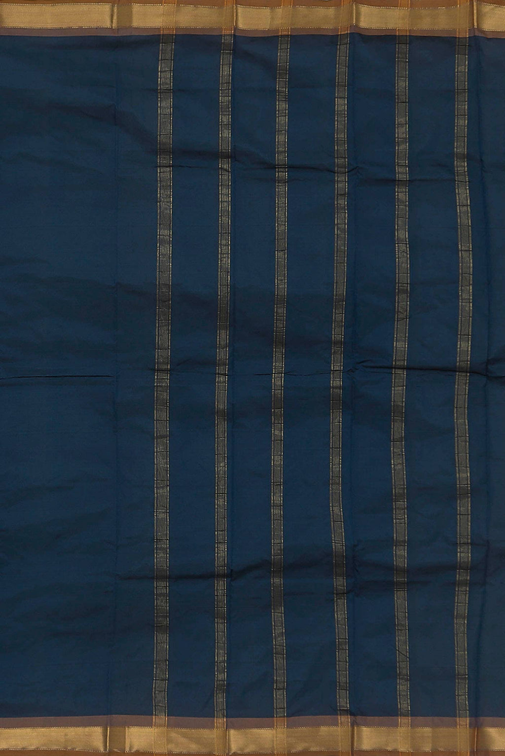 Blue Blended Bangalore Silk Saree