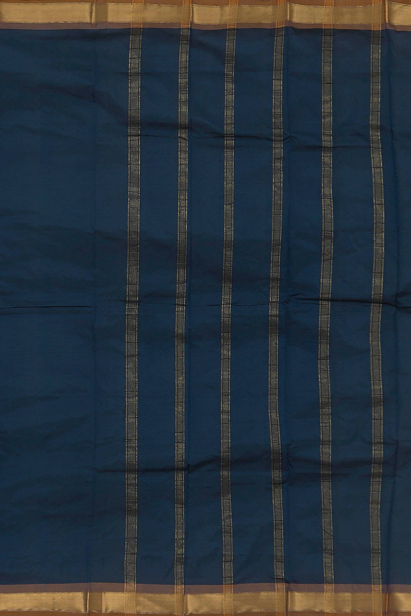 Blue Blended Bangalore Silk Saree