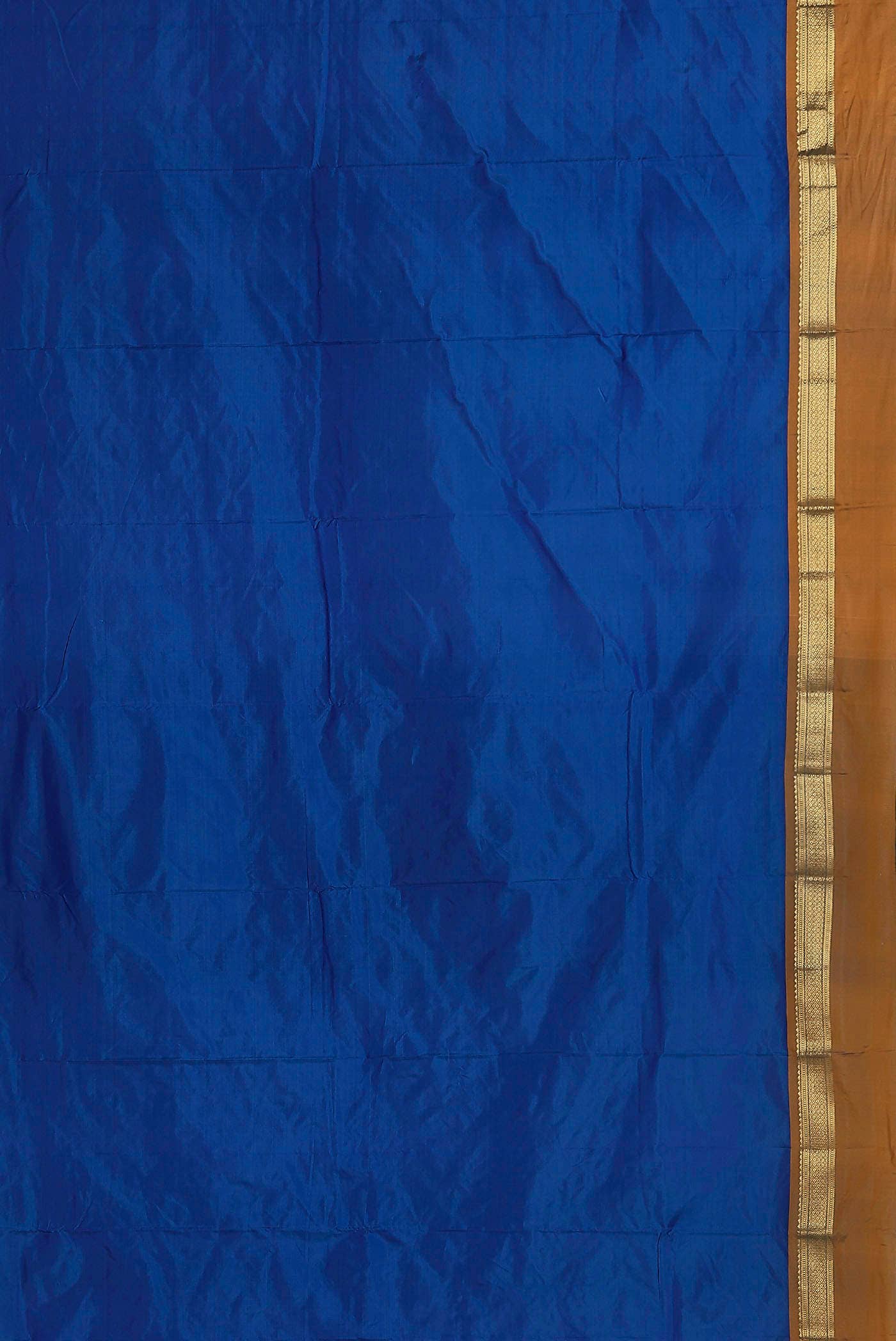 Blue Blended Bangalore Silk Saree