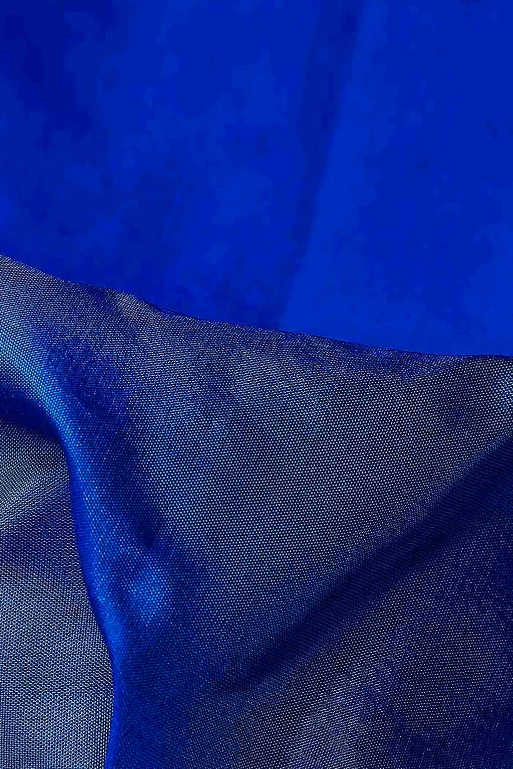 Blue Blended Bangalore Silk Saree