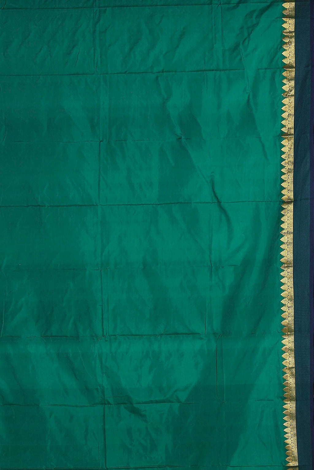Green Blended Bangalore Silk Saree