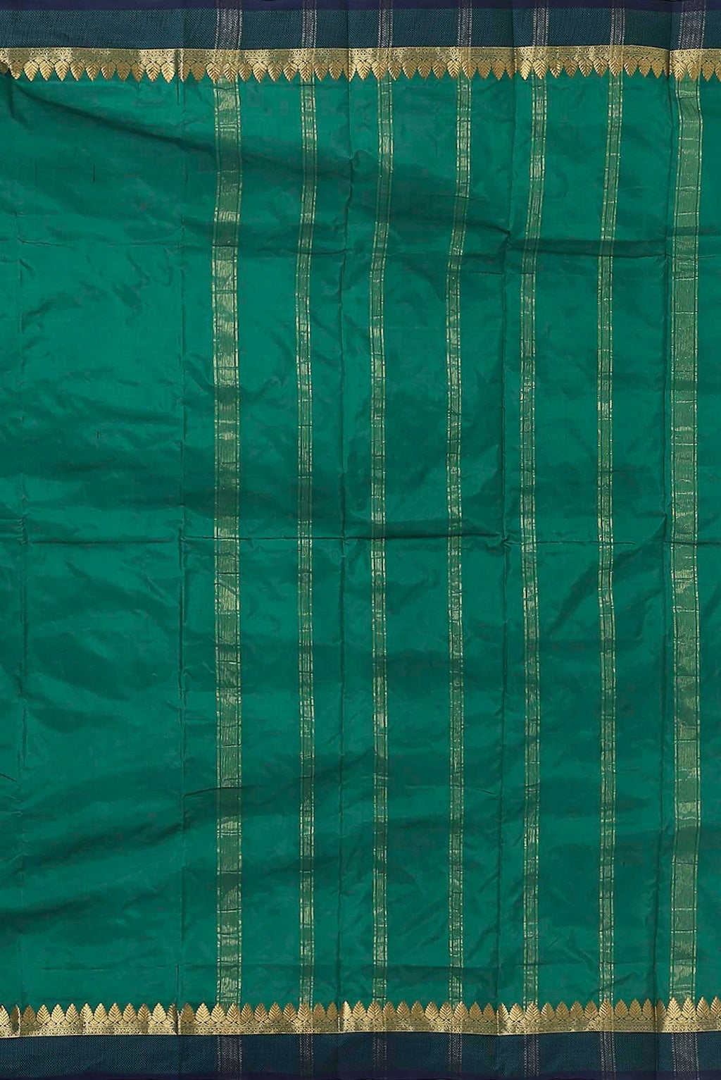 Green Blended Bangalore Silk Saree