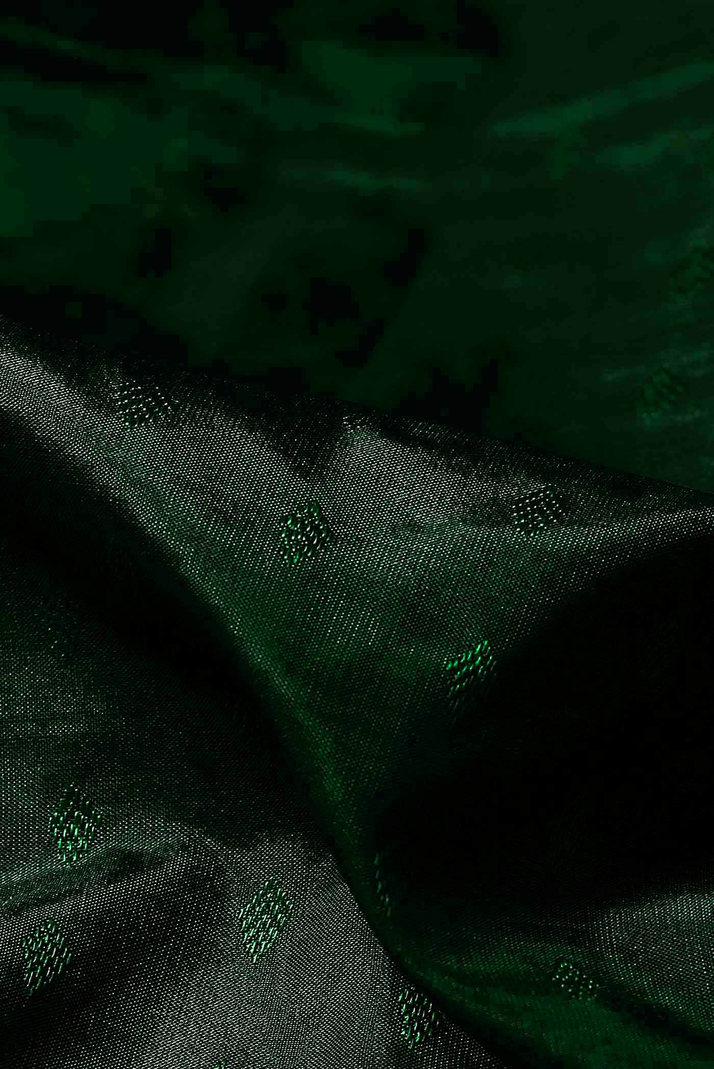 Green Blended Bangalore Silk Saree