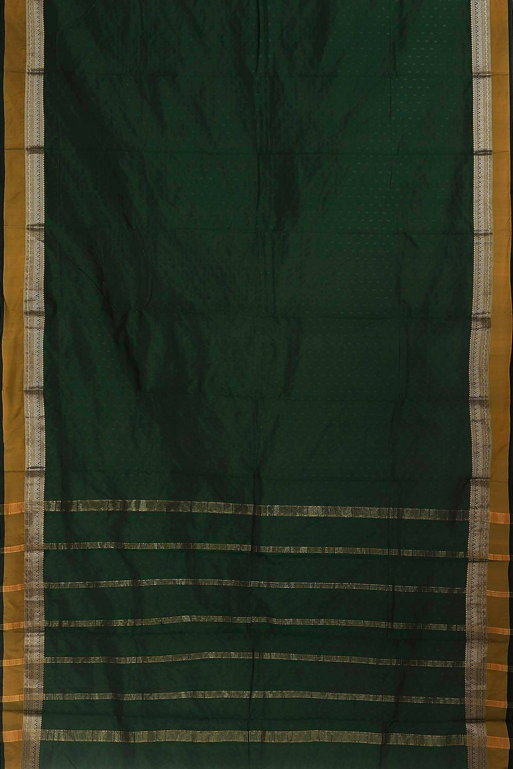 Green Blended Bangalore Silk Saree