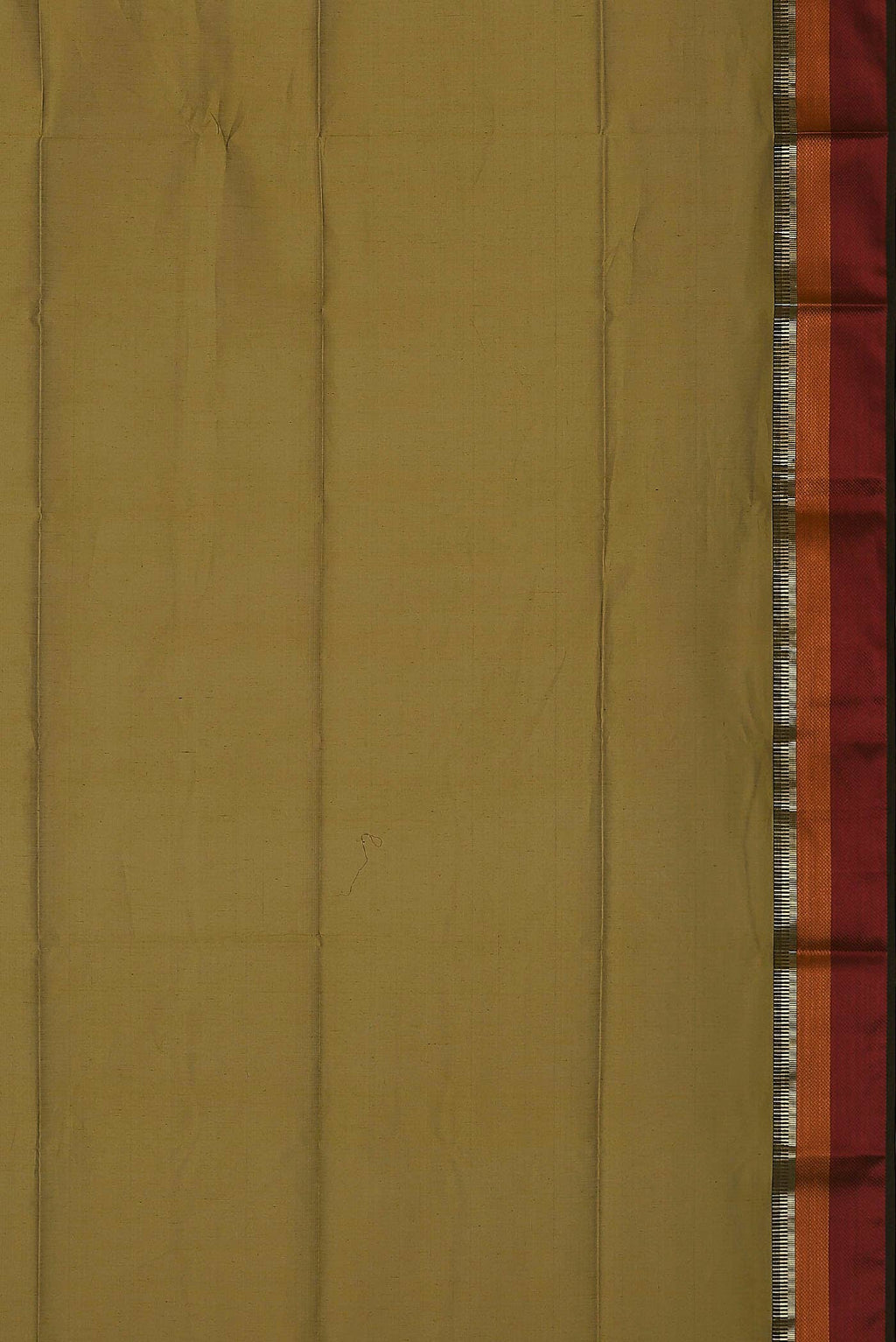 Mustard Maheshwari Silk Cotton Saree